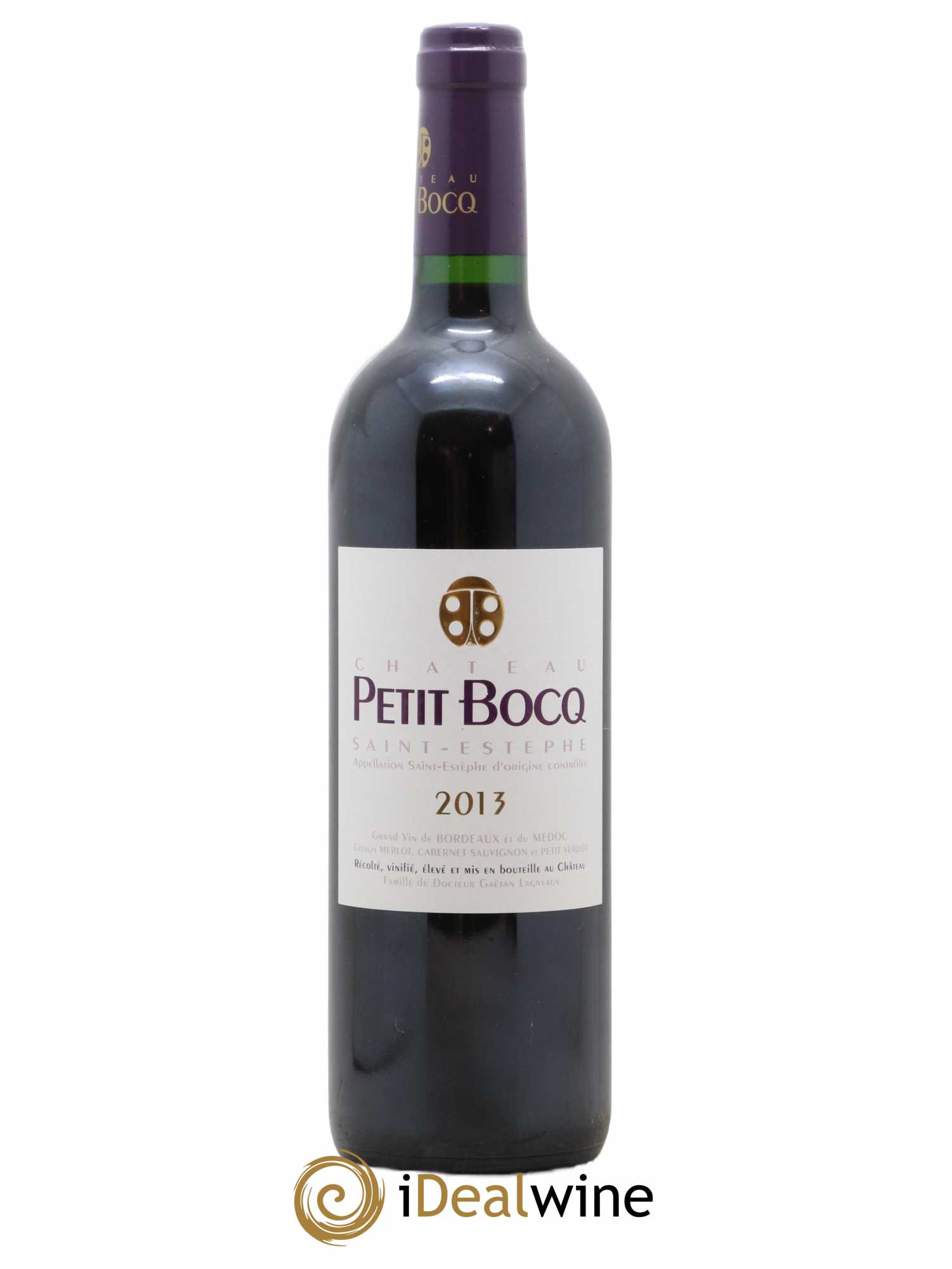 Château Petit Bocq Cru Bourgeois 2013 - Lot de 1 bouteille - 0