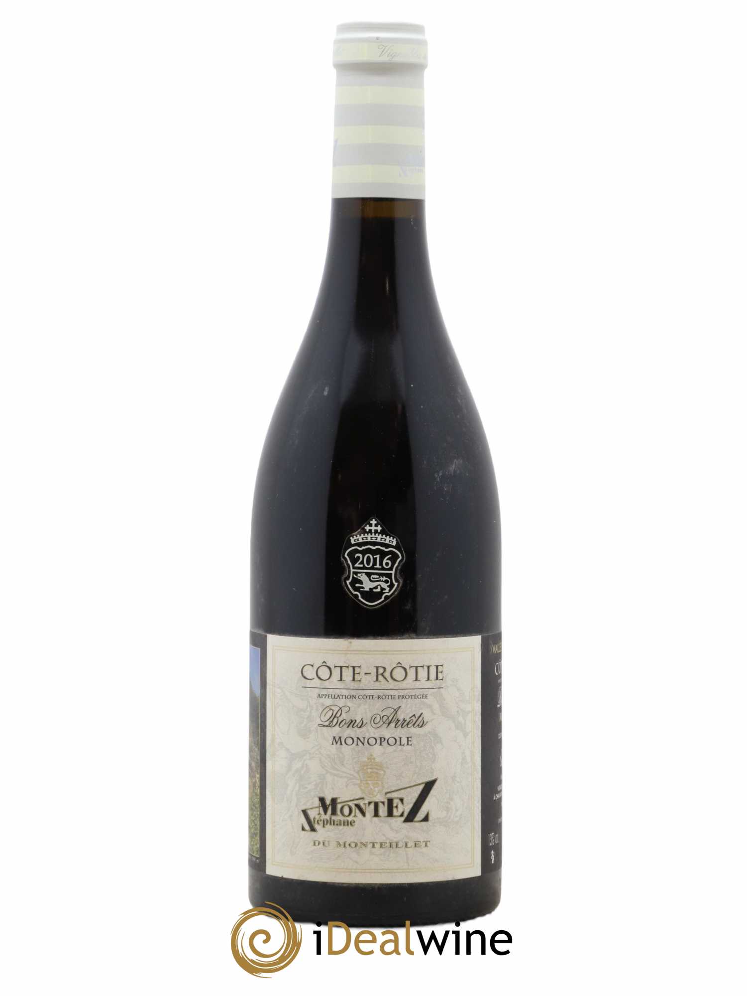 Côte-Rôtie Bons Arrêts Monteillet (Domaine du) - Stéphane Montez 2016 - Lot de 1 bouteille - 0