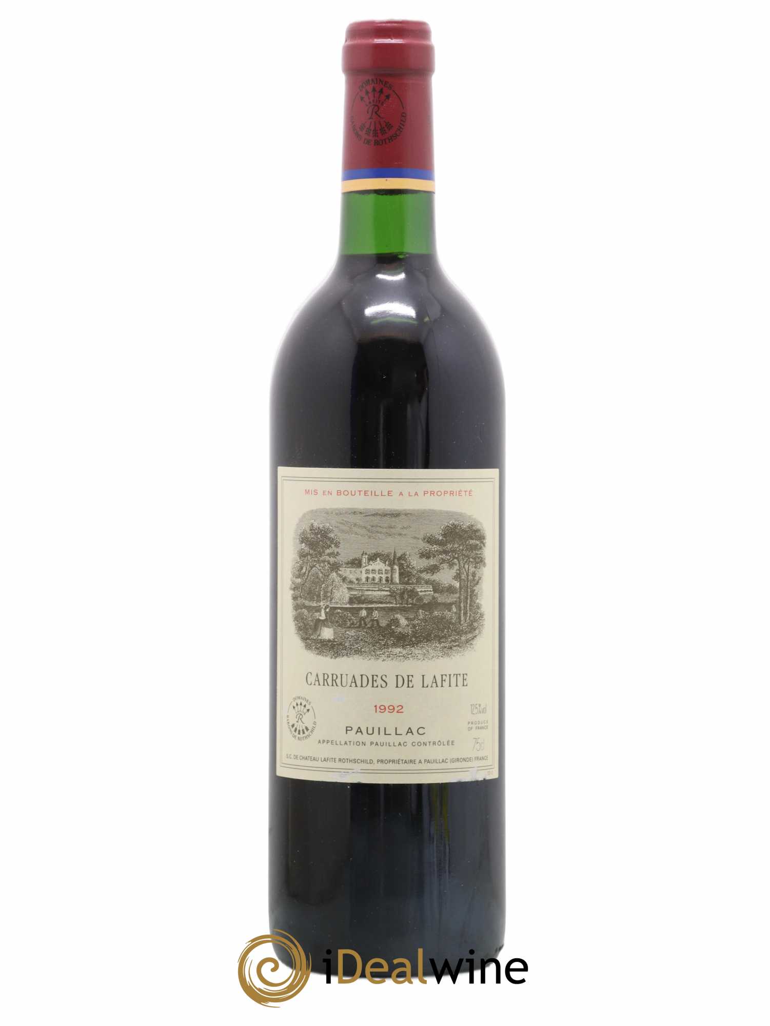 Carruades de Lafite Rothschild Second Vin 1992 - Lot de 1 bouteille - 0