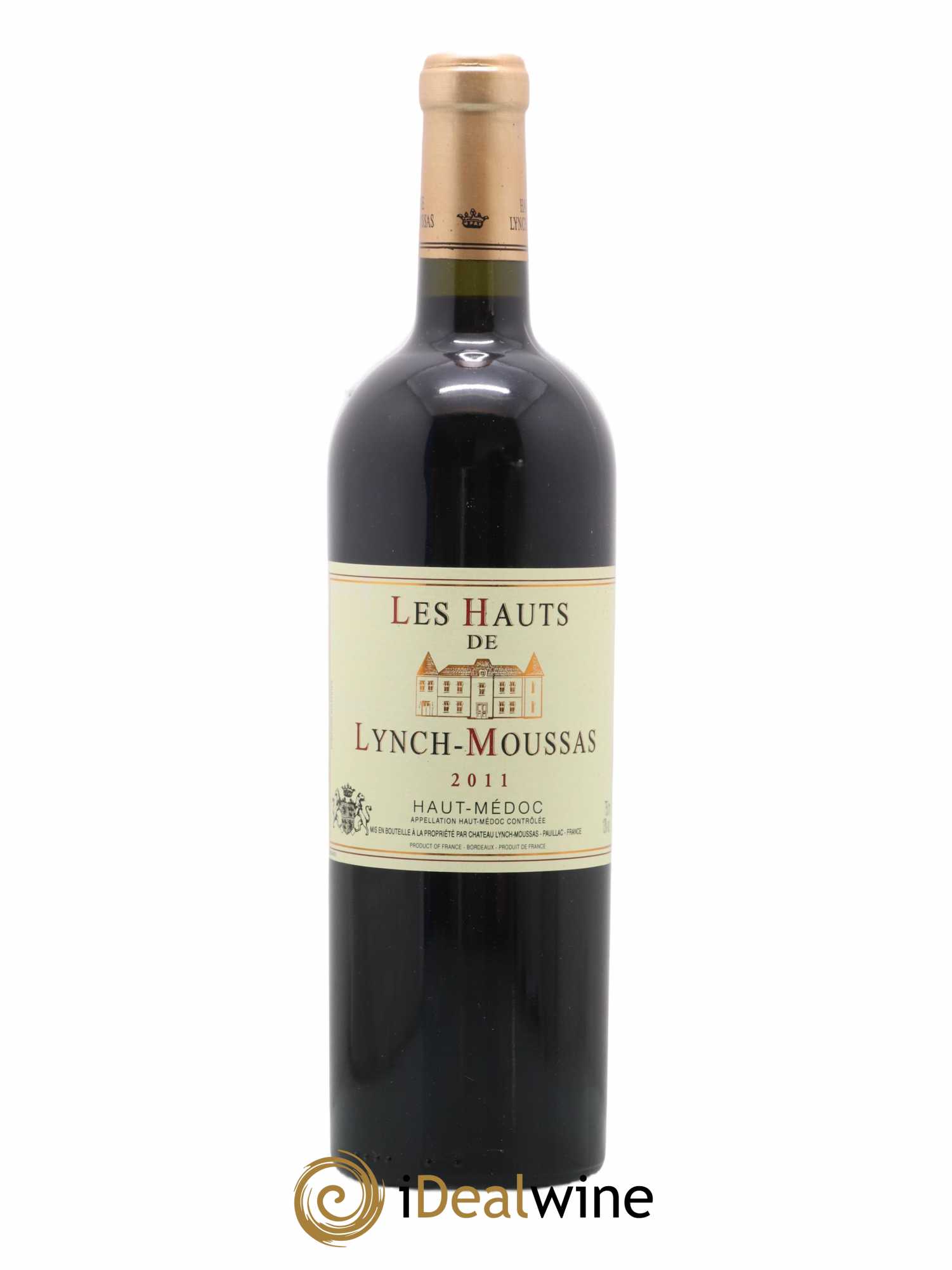 Pauillac Les Hauts De Lynch Moussas Chateau Lynch Moussas 2011 - Lot de 1 bouteille - 0