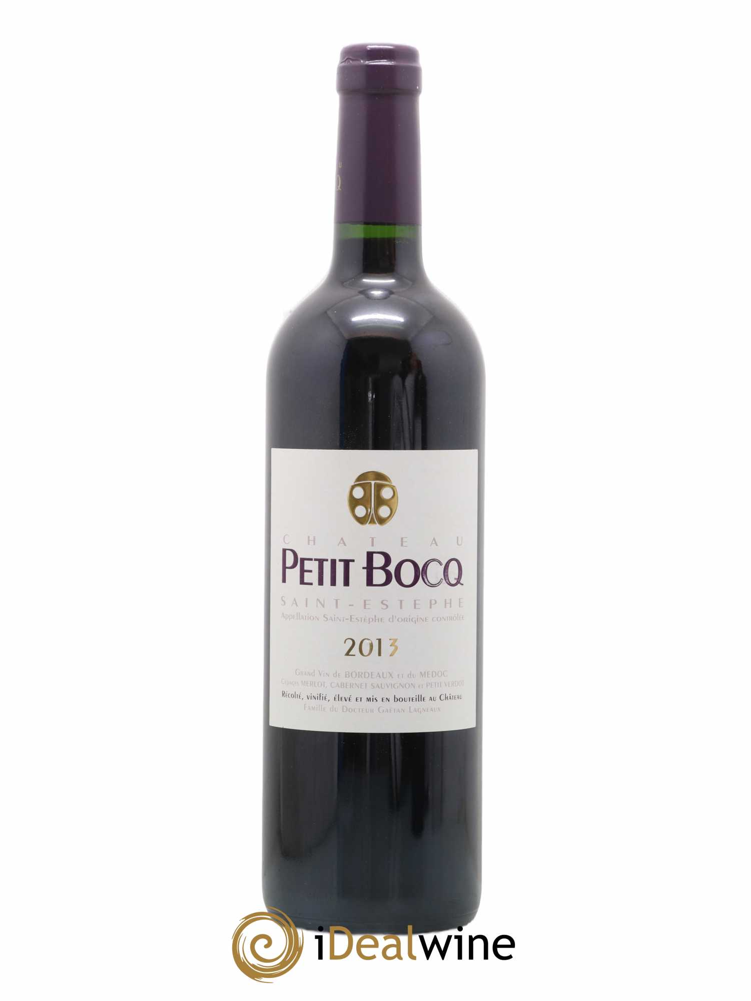 Château Petit Bocq Cru Bourgeois 2013 - Lot de 1 bouteille - 0