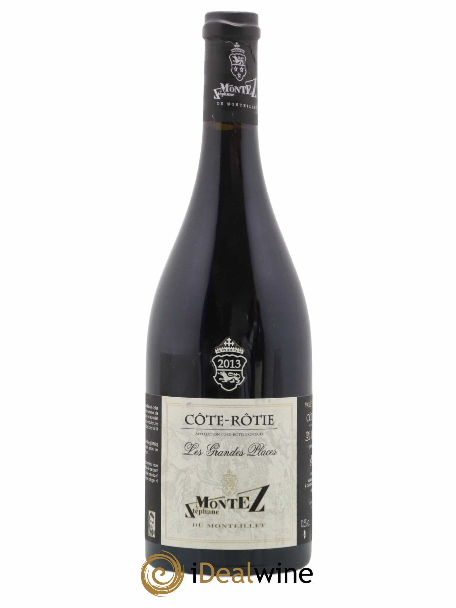 Côte-Rôtie Les Grandes Places Monteillet (Domaine du) - Stéphane Montez 2013 - Lot de 1 bouteille - 0