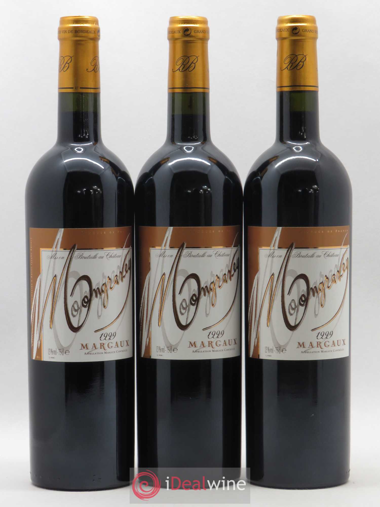 Bordeaux Margaux Château Mongravey 1999 - Lot de 6 bouteilles - 2