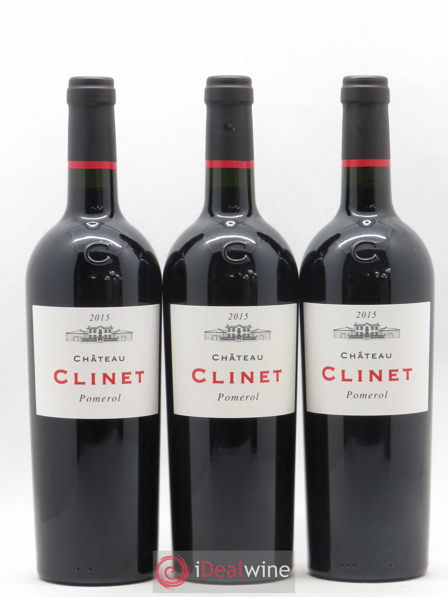 Château Clinet 2015 - Lot de 6 bouteilles - 1