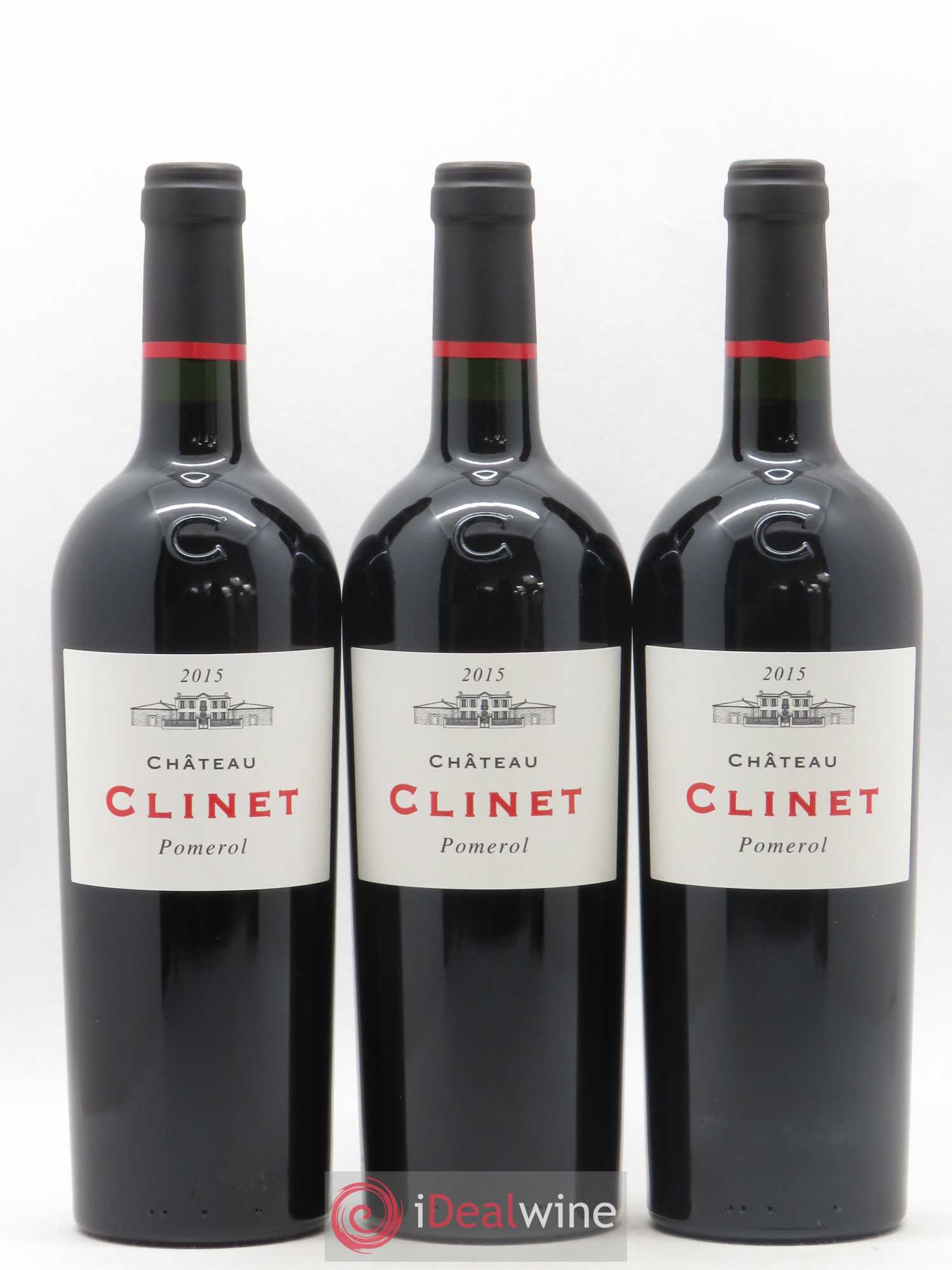 Château Clinet 2015 - Lot de 6 bouteilles - 2
