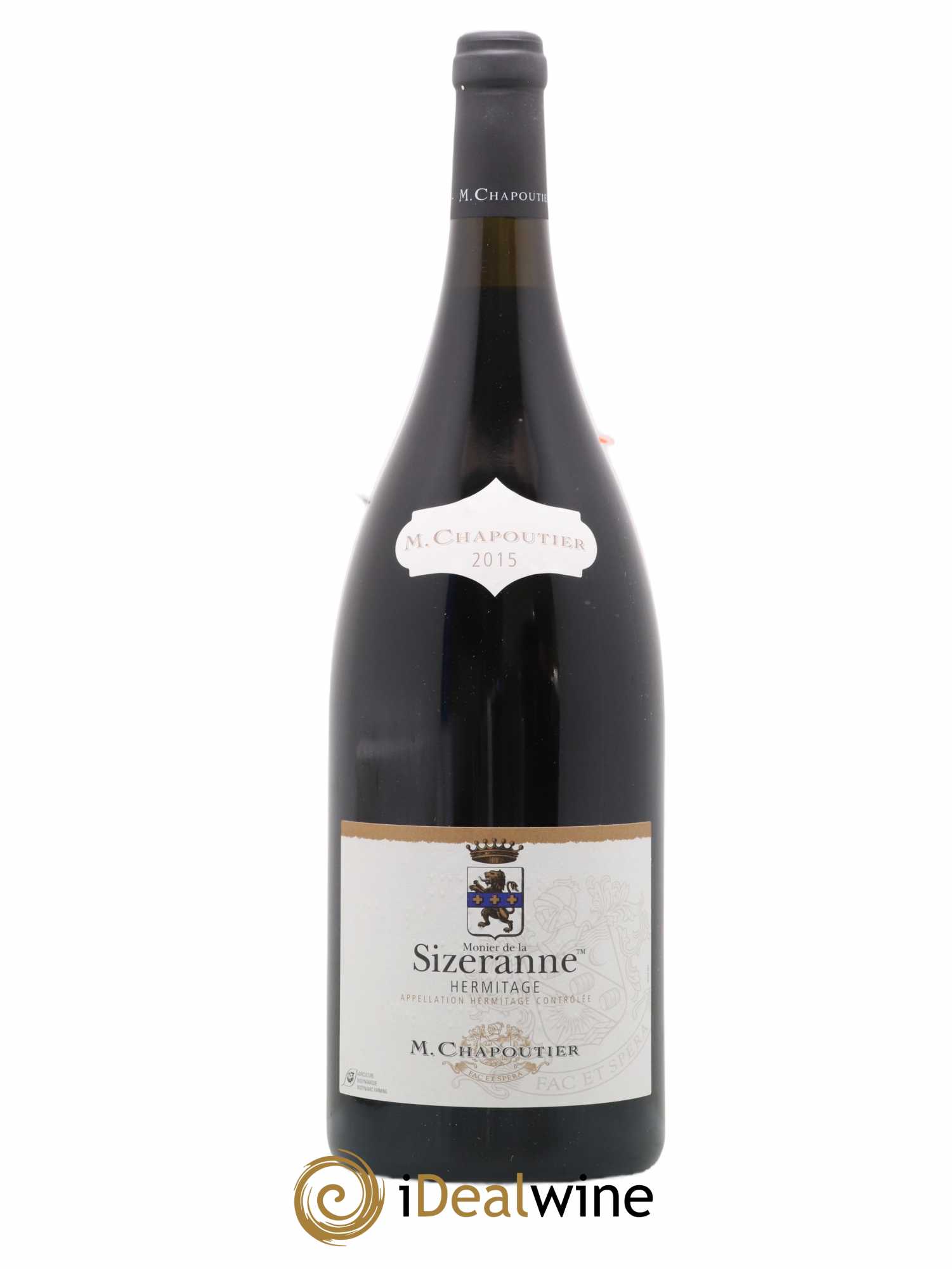 Hermitage Monier de La Sizeranne Chapoutier 2015 - Lot de 1 magnum - 0
