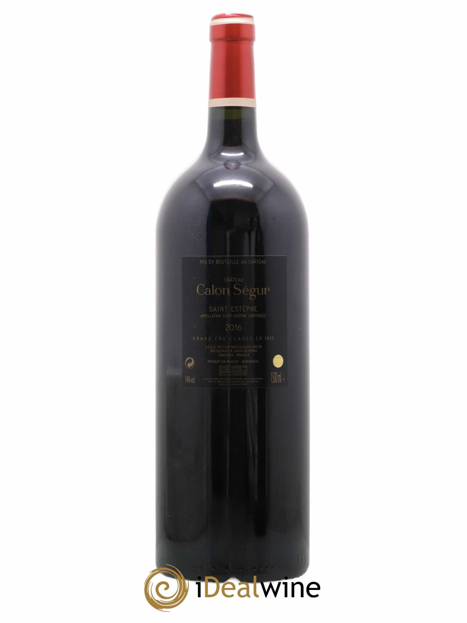 Château Calon Ségur 3ème Grand Cru Classé 2016 - Lot de 1 magnum - 1