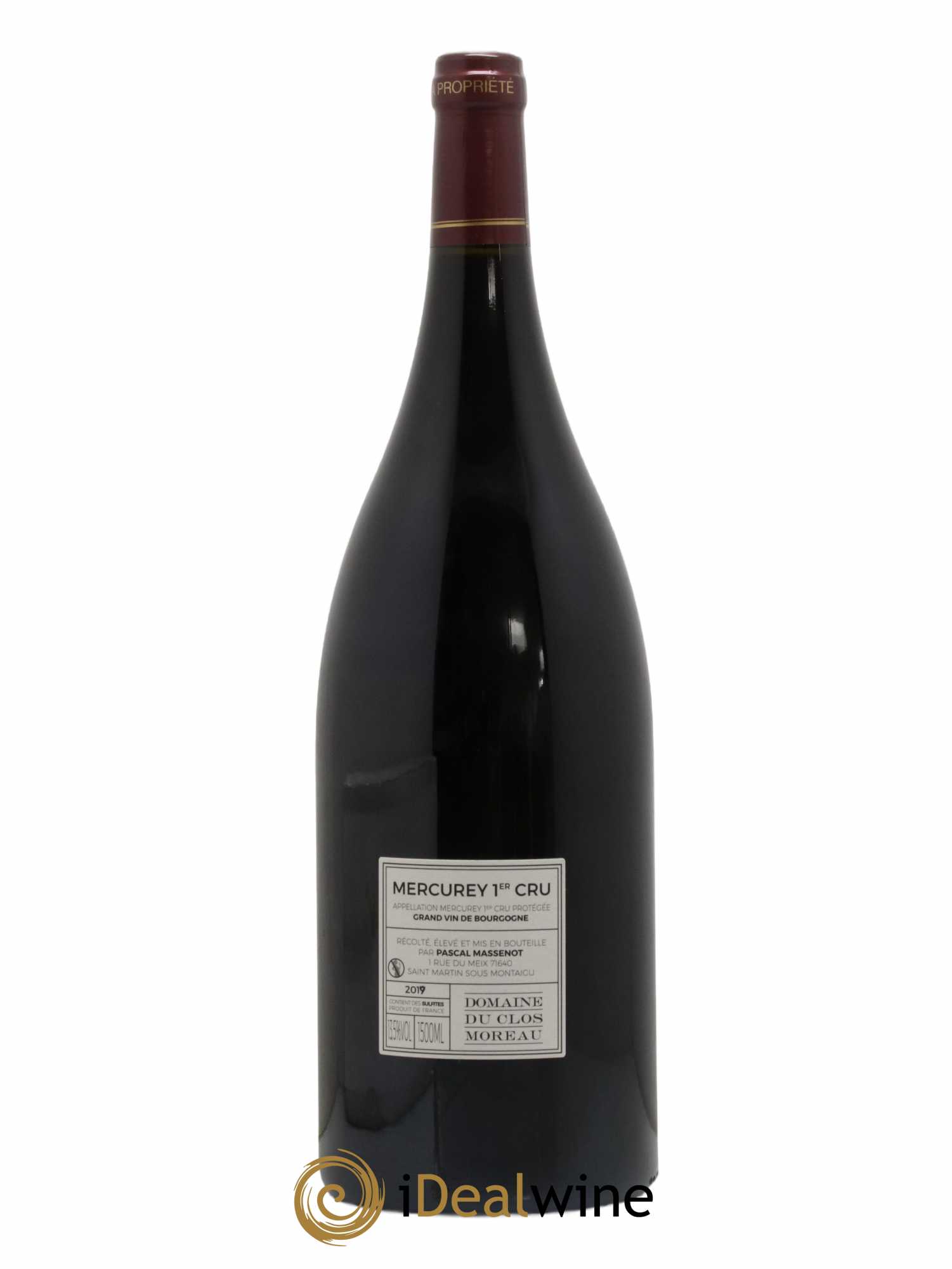 Mercurey 1er Cru 2019 - Posten von 1 Magnum - 1