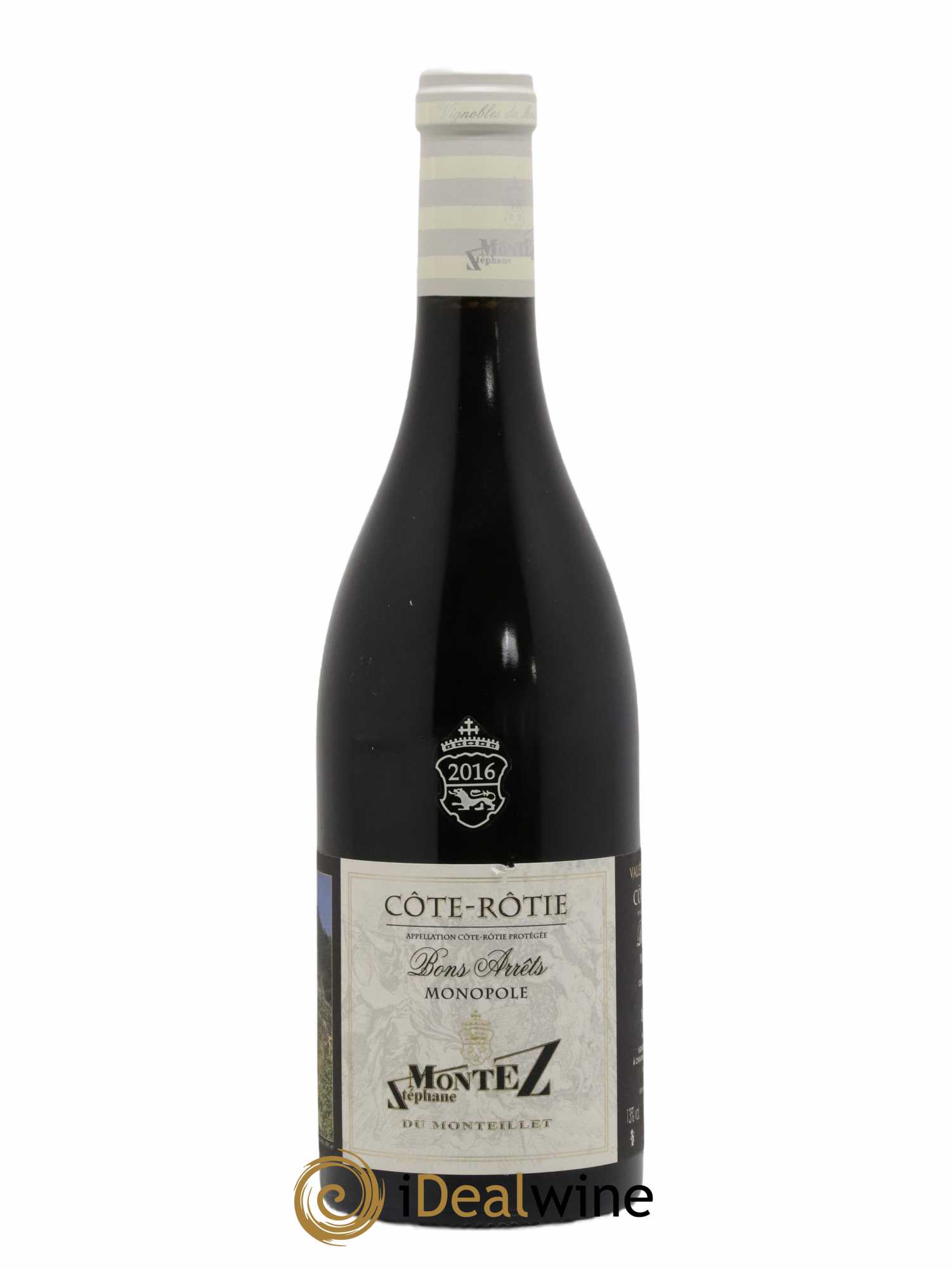Côte-Rôtie Bons Arrêts Monteillet (Domaine du) - Stéphane Montez 2016 - Lot de 1 bouteille - 0