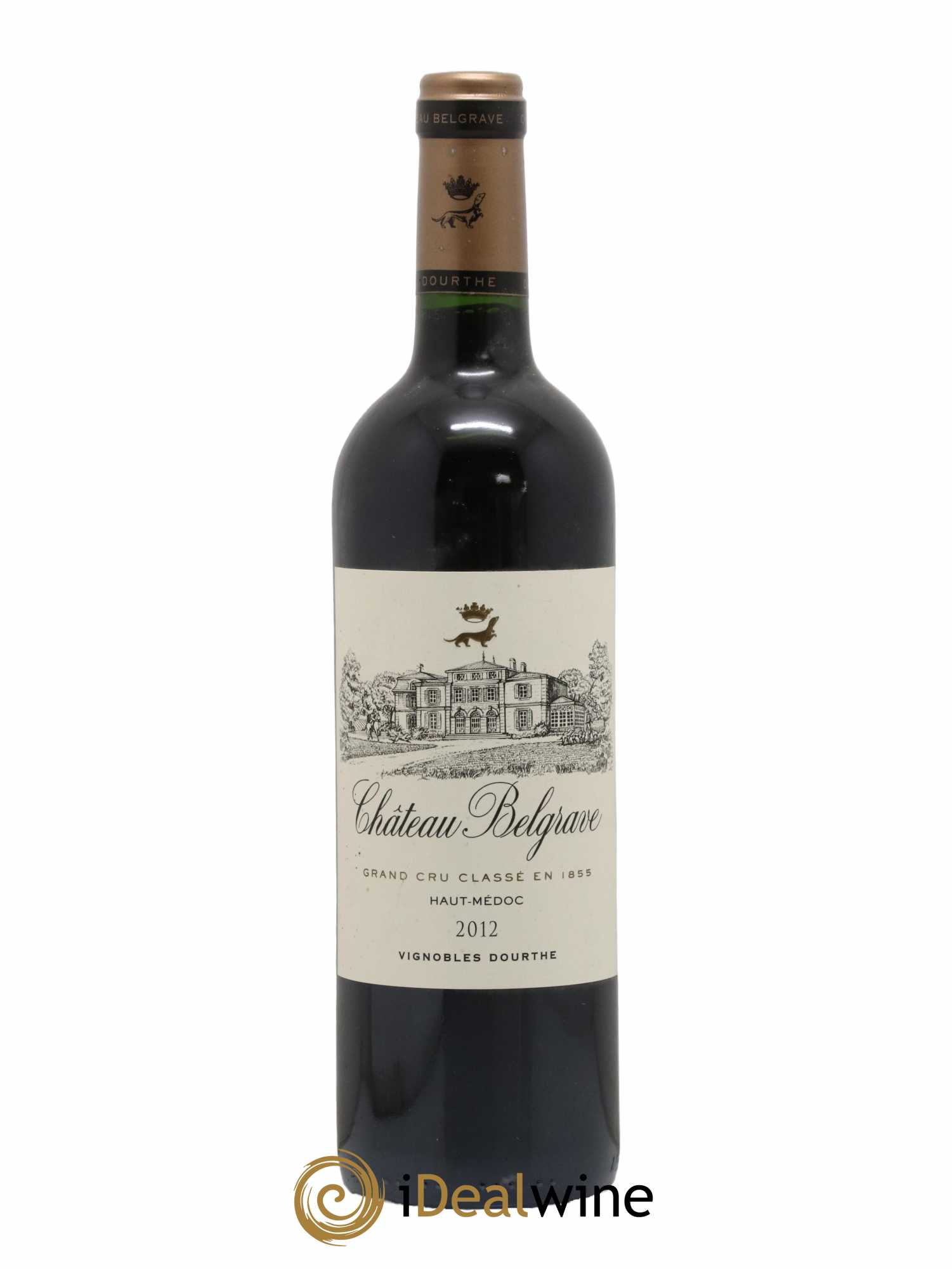 Château Belgrave 5ème Grand Cru Classé 2012 - Lot de 1 bouteille - 0