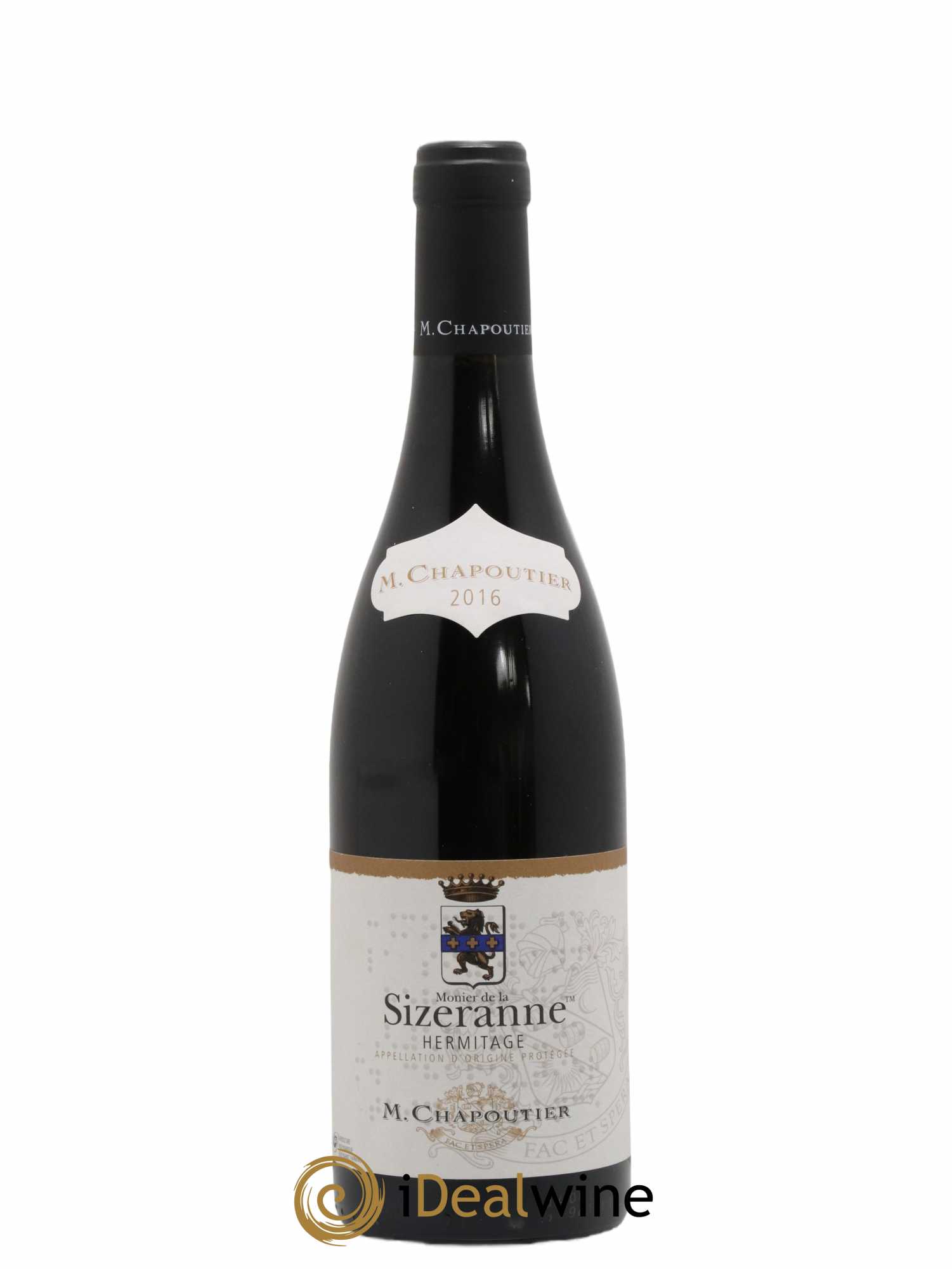 Hermitage Monier de La Sizeranne Chapoutier 2016 - Lot de 1 bouteille - 0