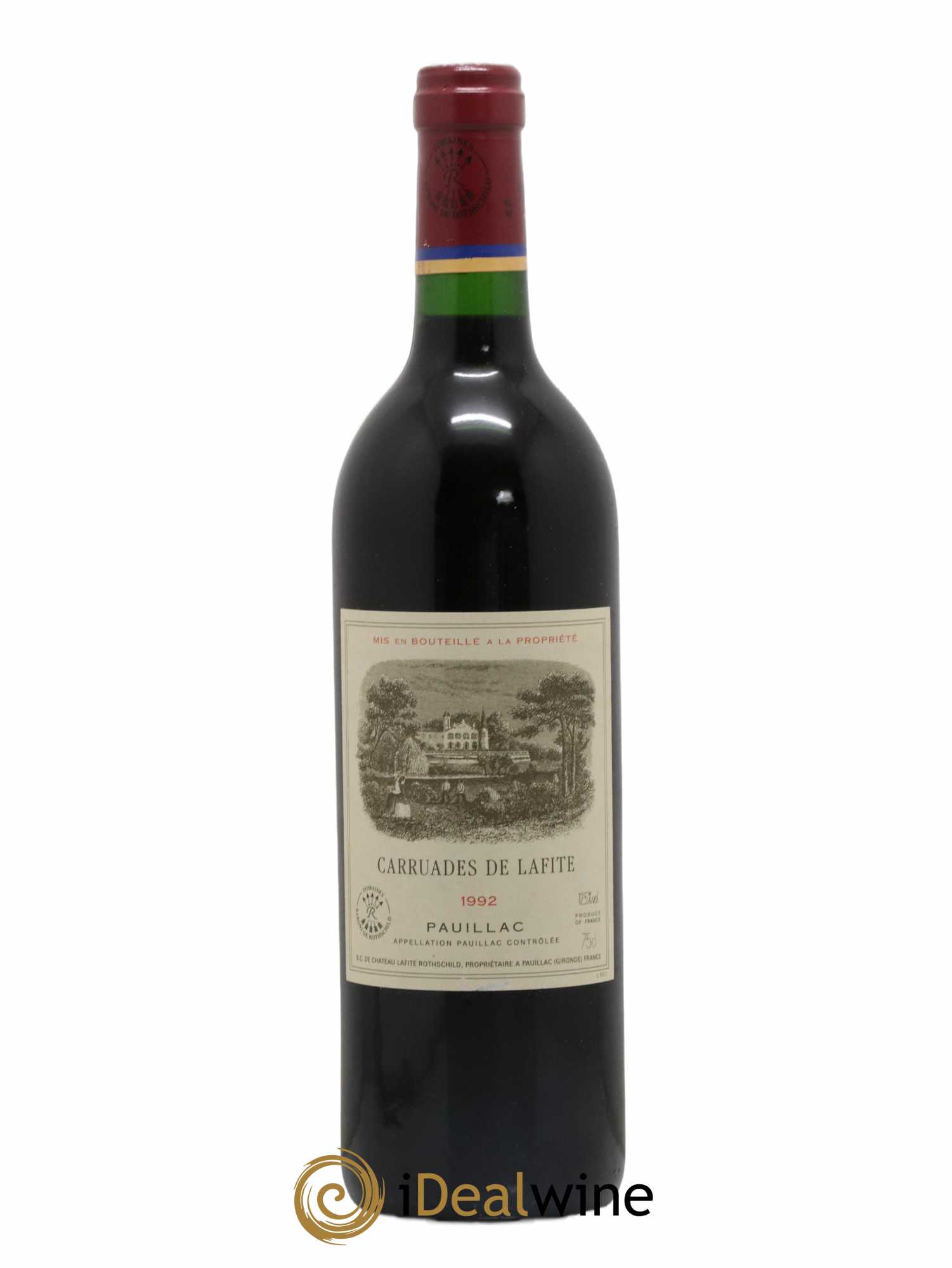Carruades de Lafite Rothschild Second Vin 1992 - Lot de 1 bouteille - 0