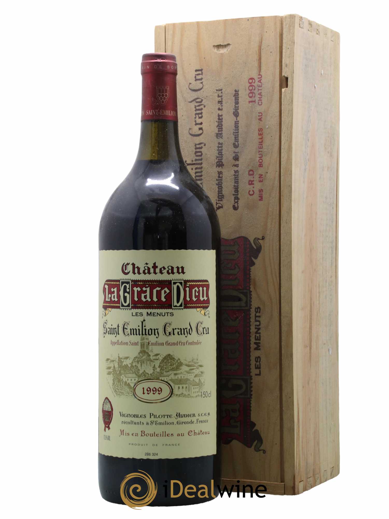 Château la Grâce Dieu 1999 - Lot de 1 magnum - 0