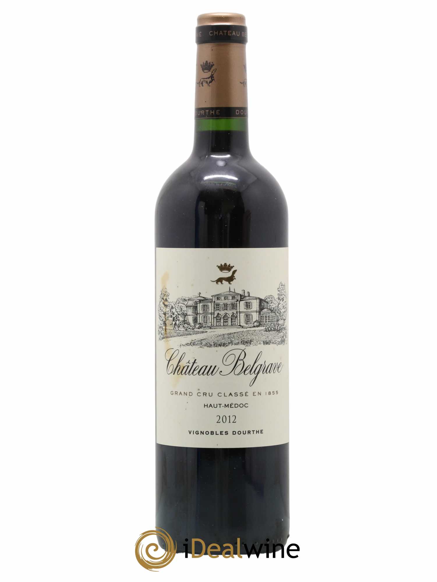 Château Belgrave 5ème Grand Cru Classé 2012 - Lot de 1 bouteille - 0