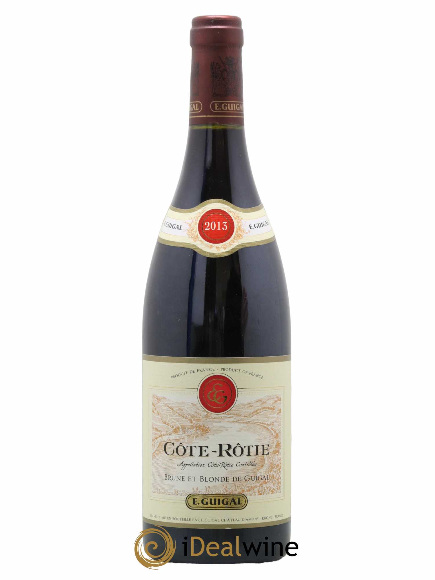 Côte-Rôtie Côtes Brune et Blonde Guigal 2013 - Lot de 1 bouteille - 0