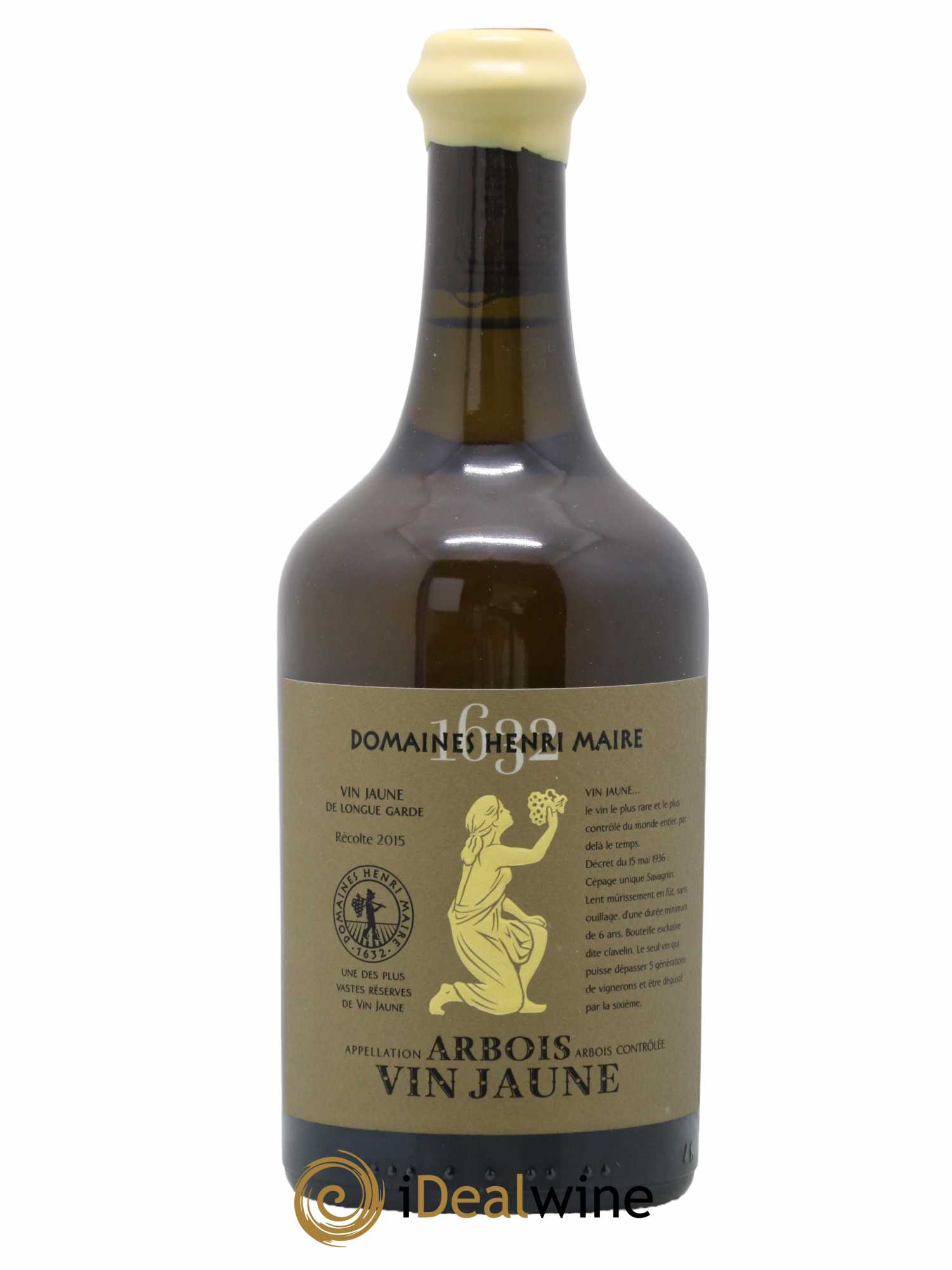 Arbois Vin Jaune Domaine Henri Maire 2015 - Lot de 1 bouteille - 0
