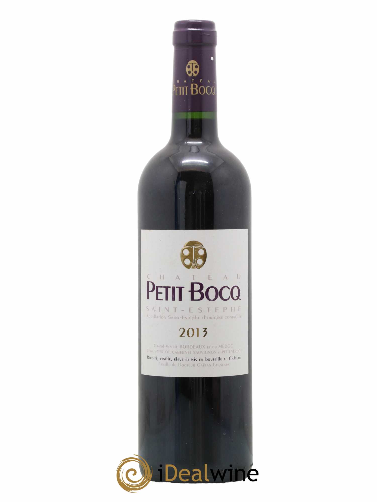 Château Petit Bocq Cru Bourgeois 2013 - Lot de 1 bouteille - 0