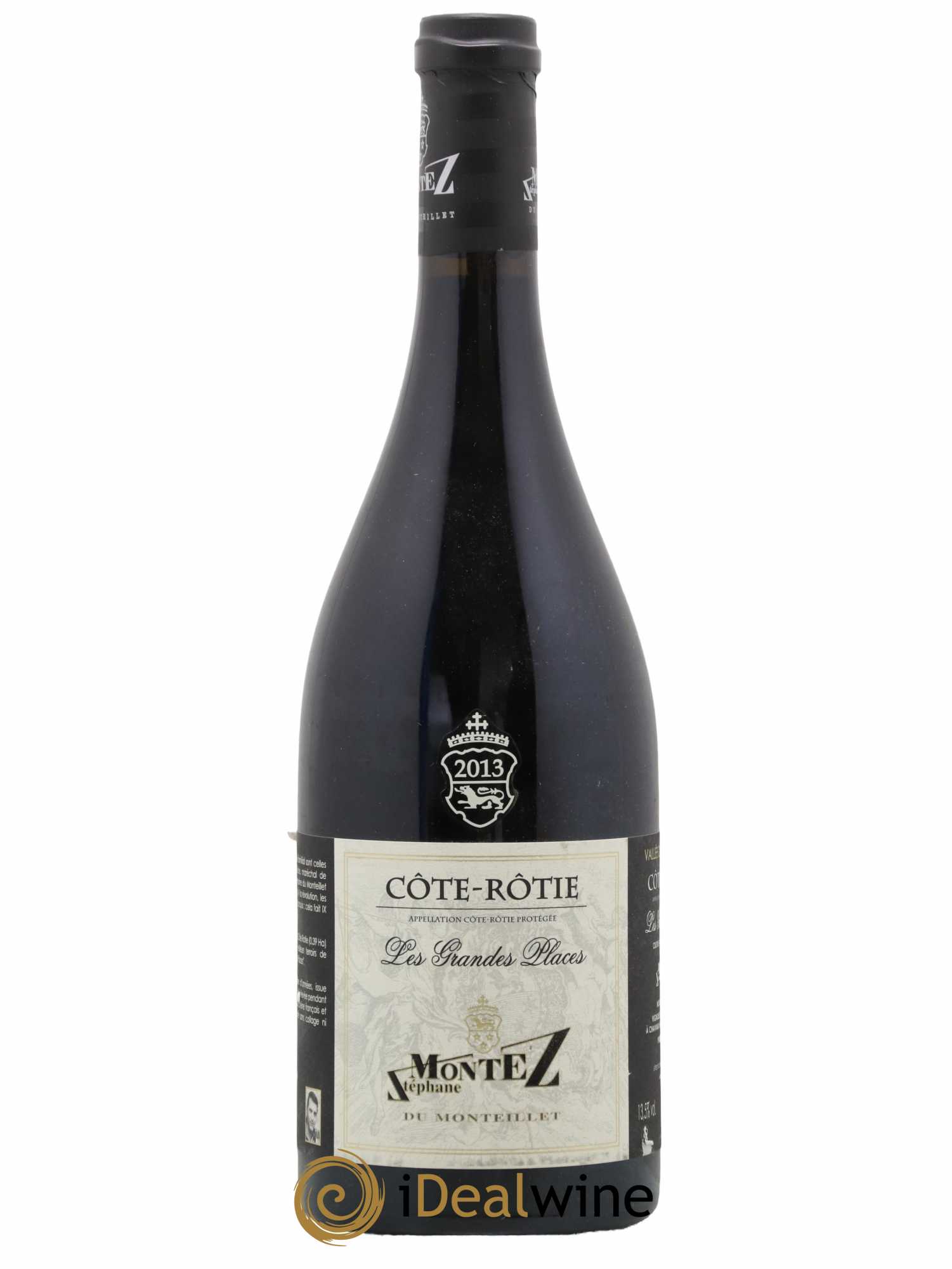 Côte-Rôtie Les Grandes Places Monteillet (Domaine du) - Stéphane Montez 2013 - Lot de 1 bouteille - 0