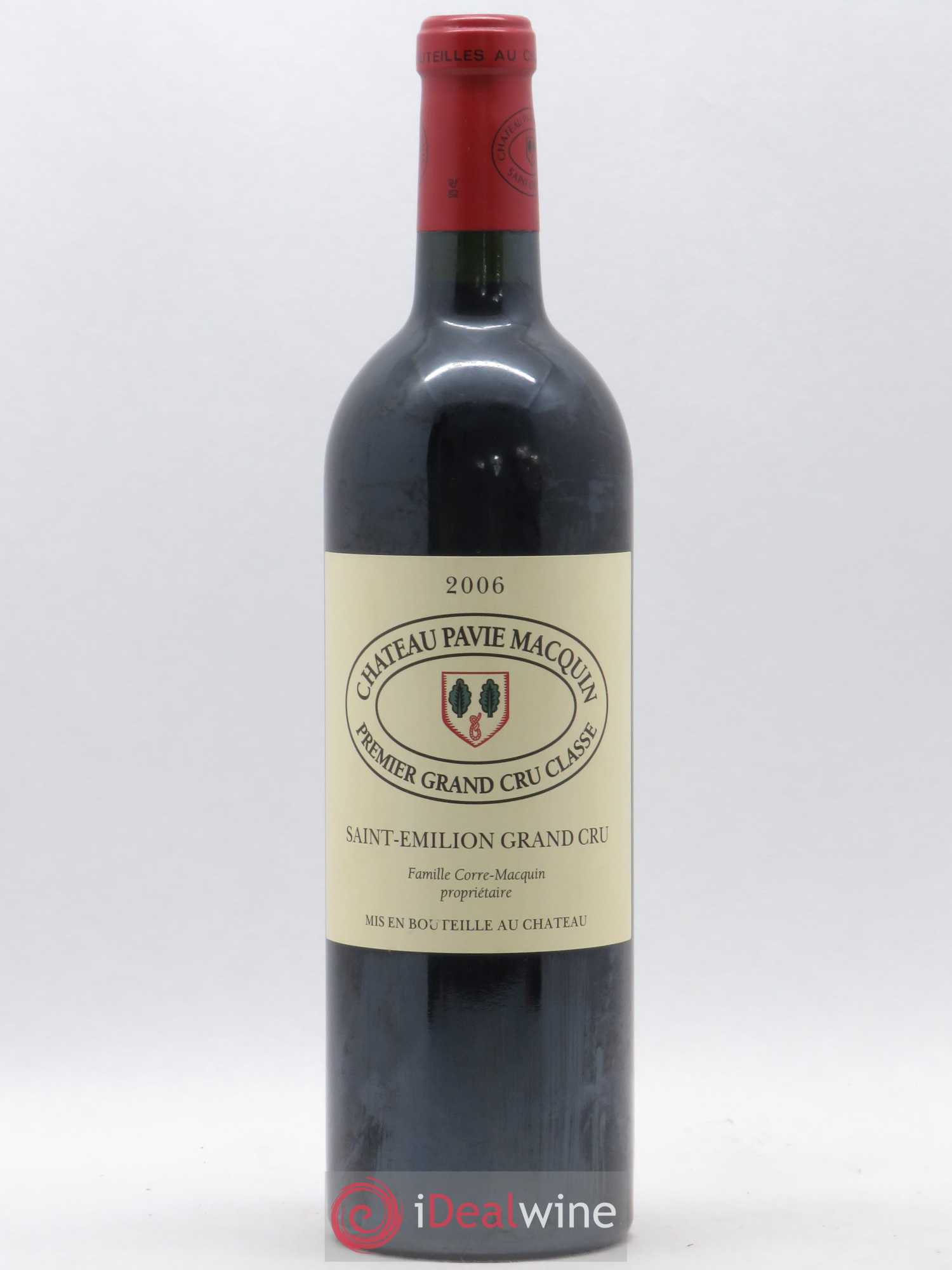 Château Pavie Macquin 1er Grand Cru Classé B 2006 - Lot de 1 bouteille - 0