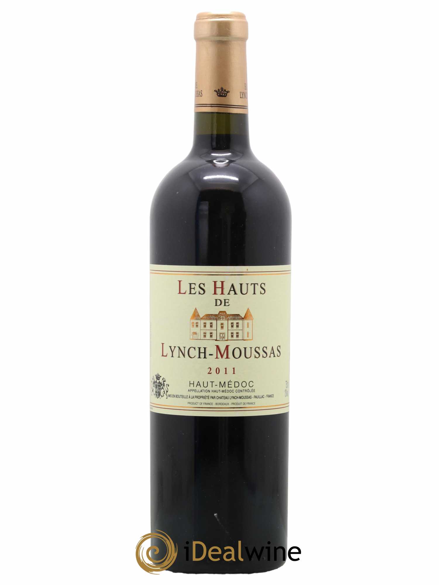 Pauillac Les Hauts de Lynch-Moussas Château Lynch-Moussas 2011 - Lot de 1 bouteille - 0