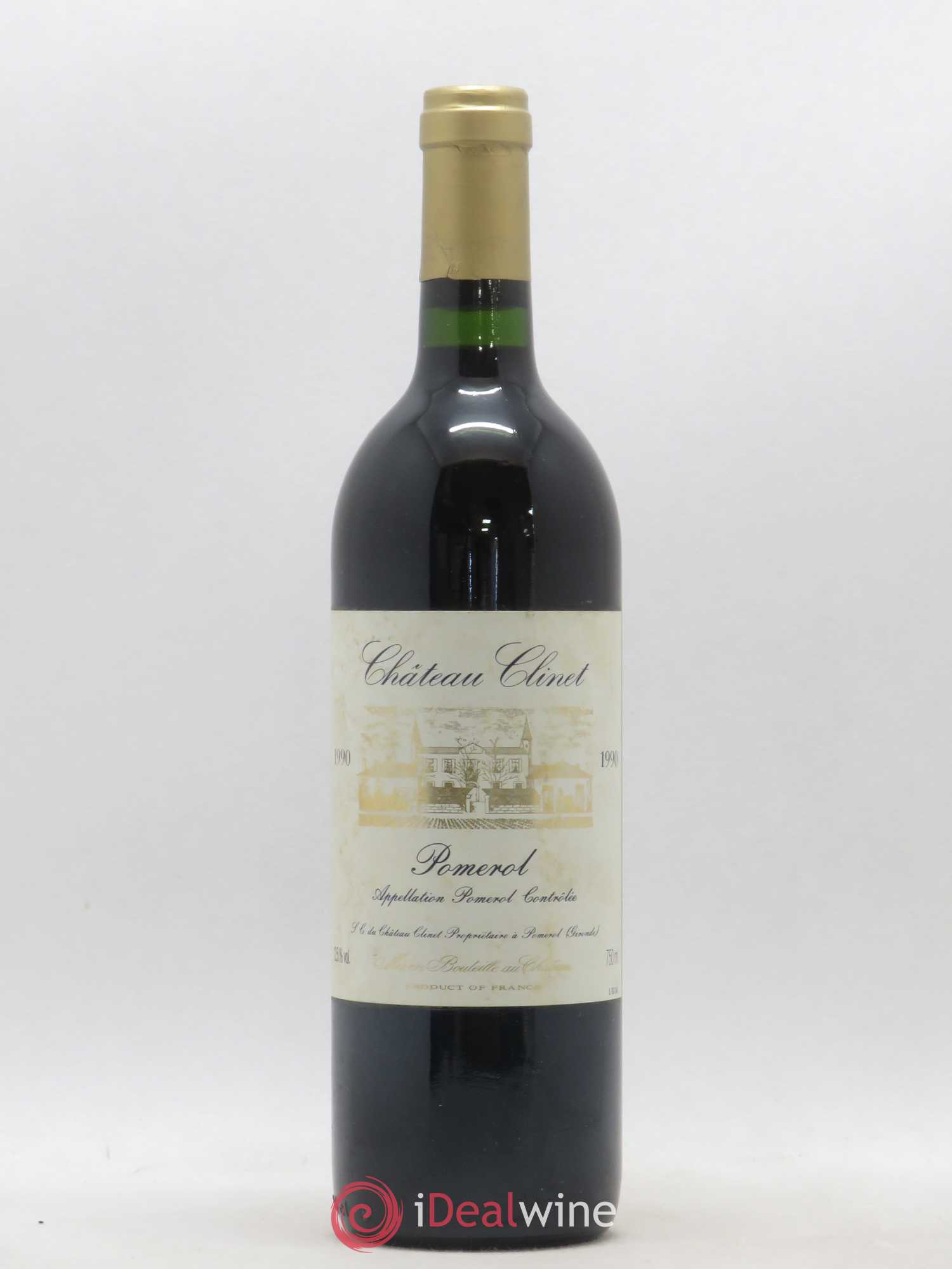 Château Clinet 1990 - Lot de 1 bouteille - 0