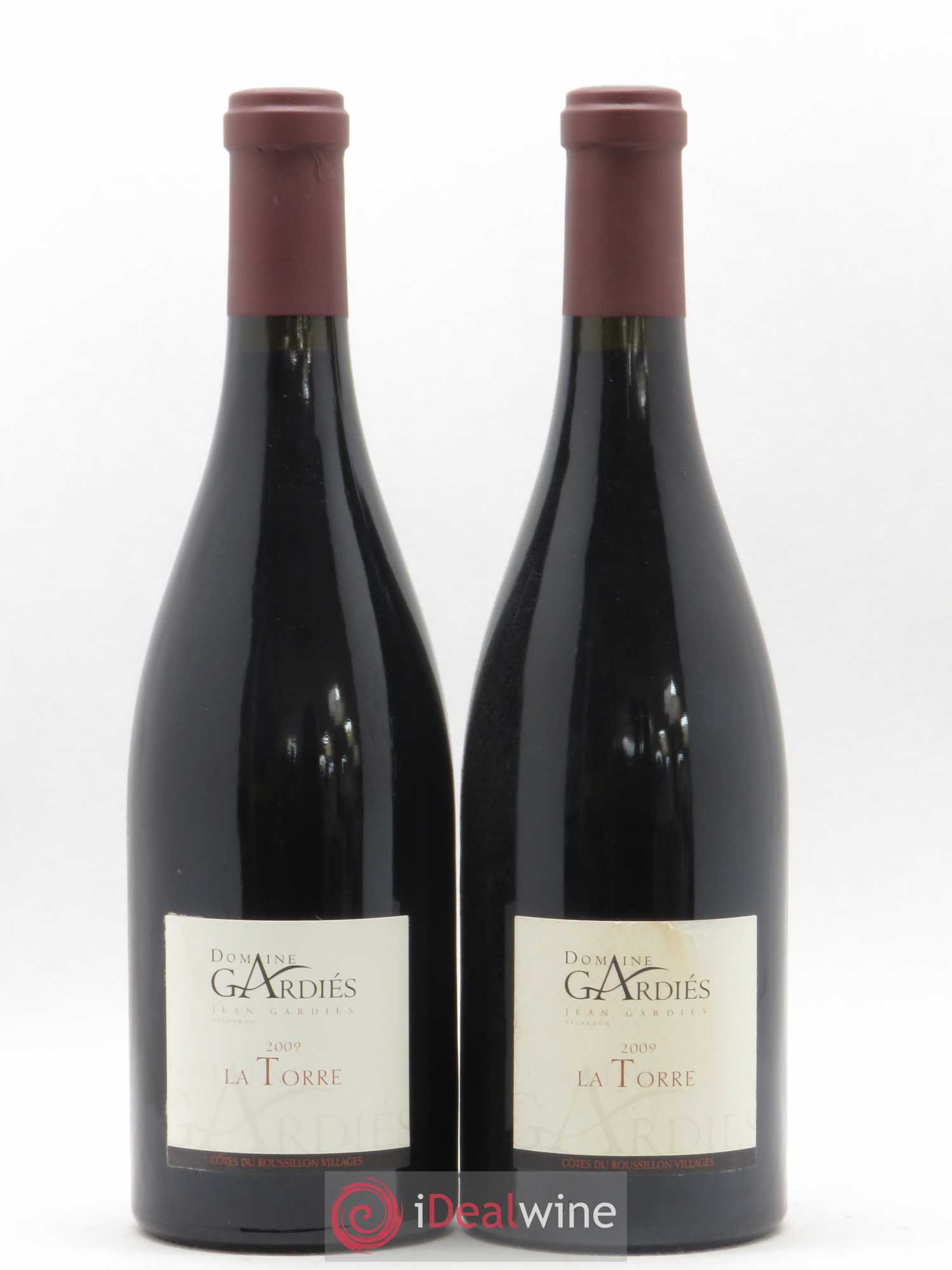 Côtes du Roussillon La Torre Domaine Gardiès 2009 - Lotto di 2 bottiglie - 0
