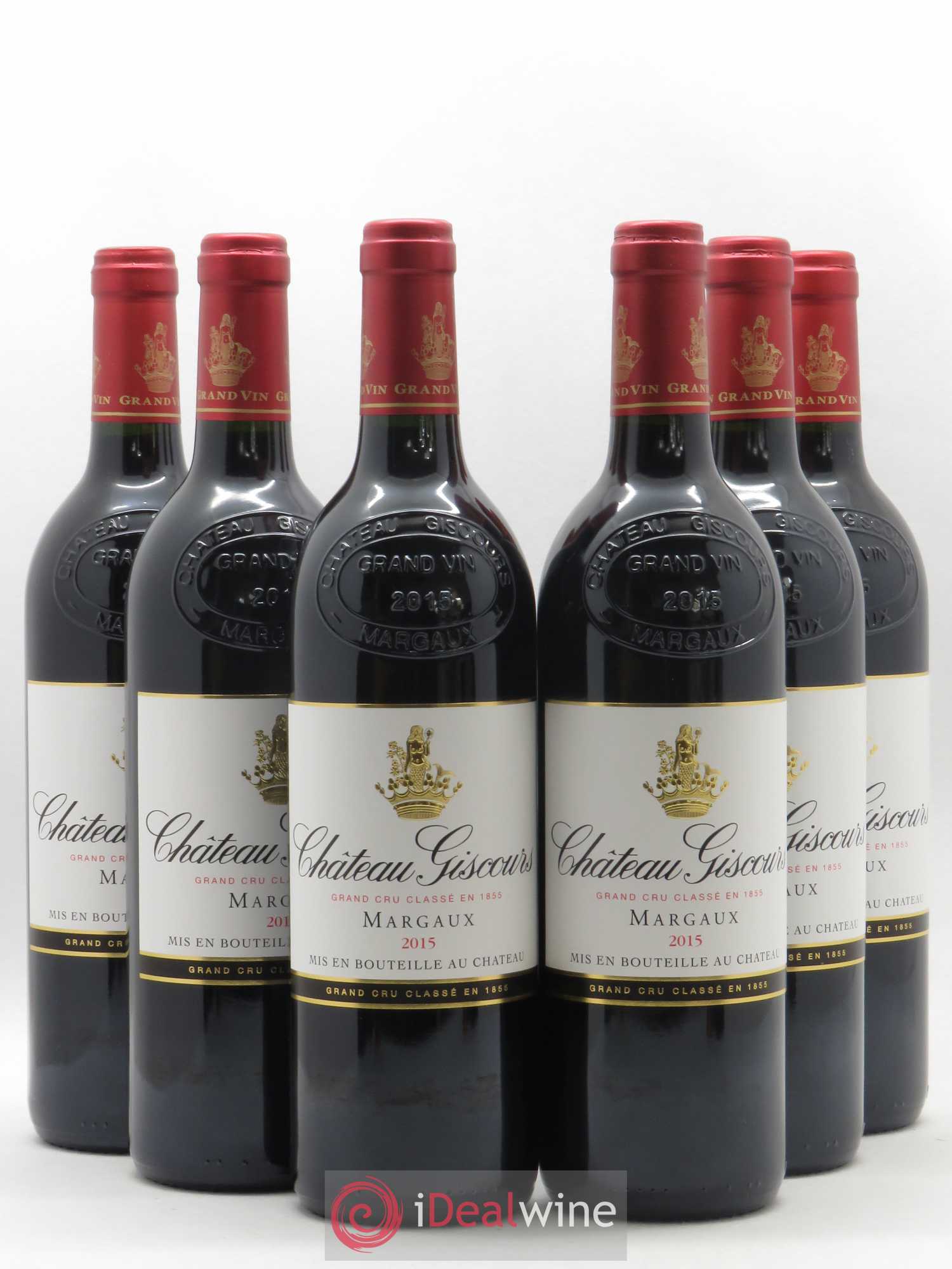 Château Giscours 3ème Grand Cru Classé 2015 - Lot de 6 bouteilles - 0