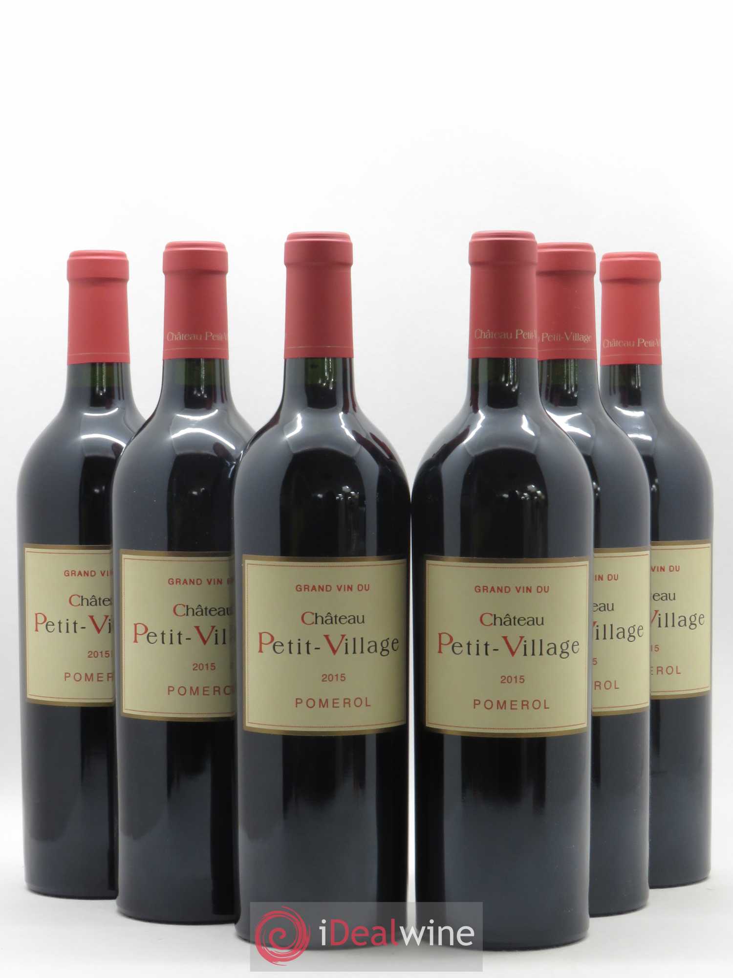 Château Petit Village 2015 - Lot de 6 bouteilles - 0