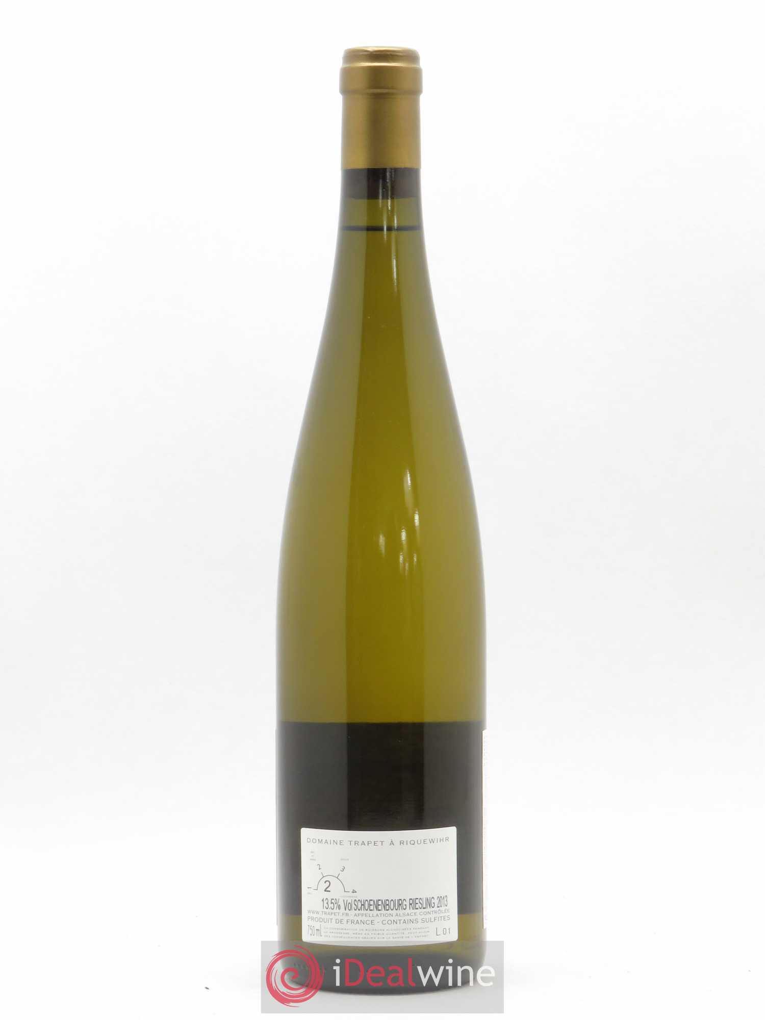Alsace Riesling Grand Cru Schoenenbourg Domaine Trapet 2013 - Lot de 1 bouteille - 1