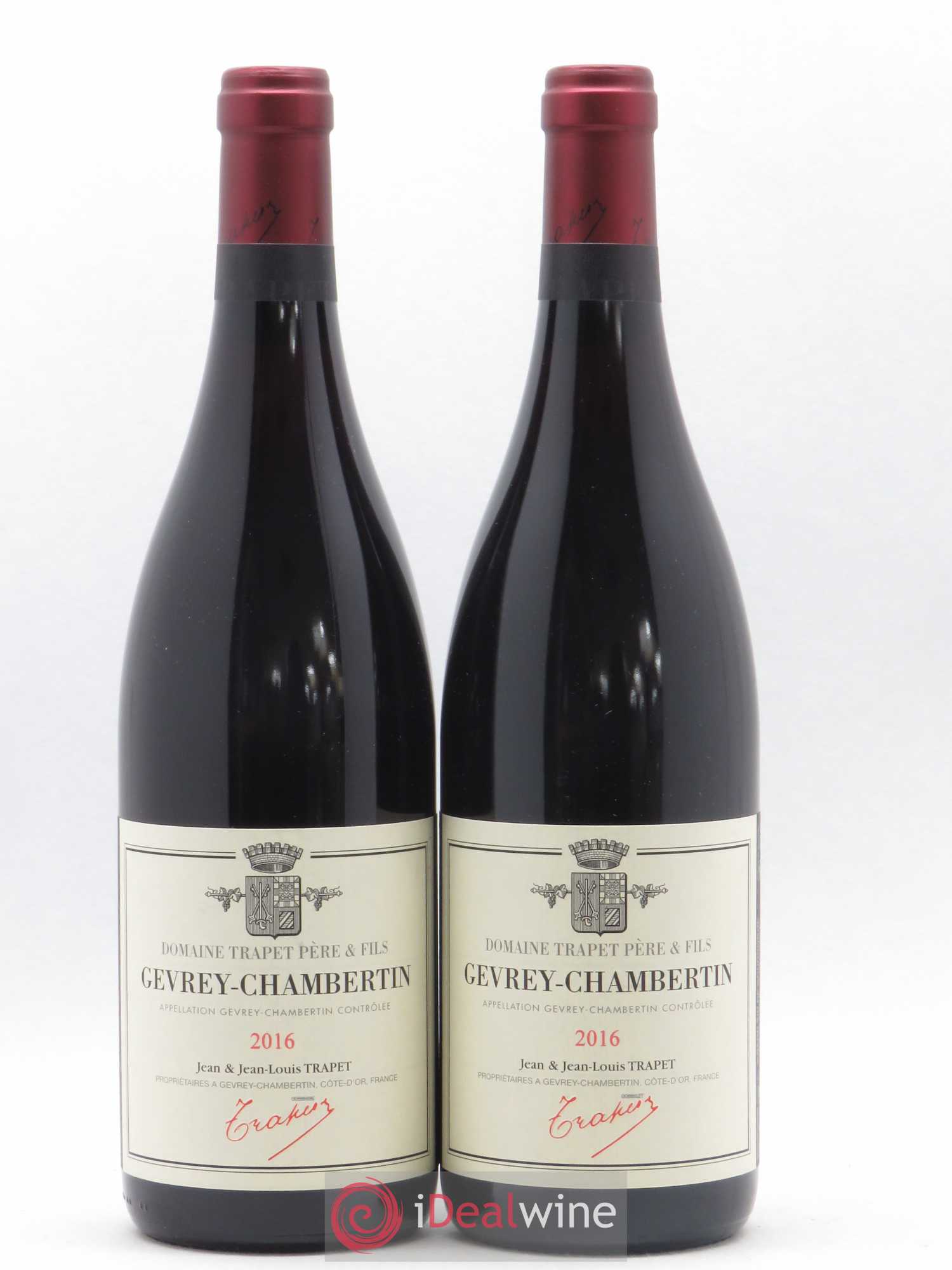 Gevrey-Chambertin Domaine Trapet 2016 - Lot de 2 bouteilles - 0