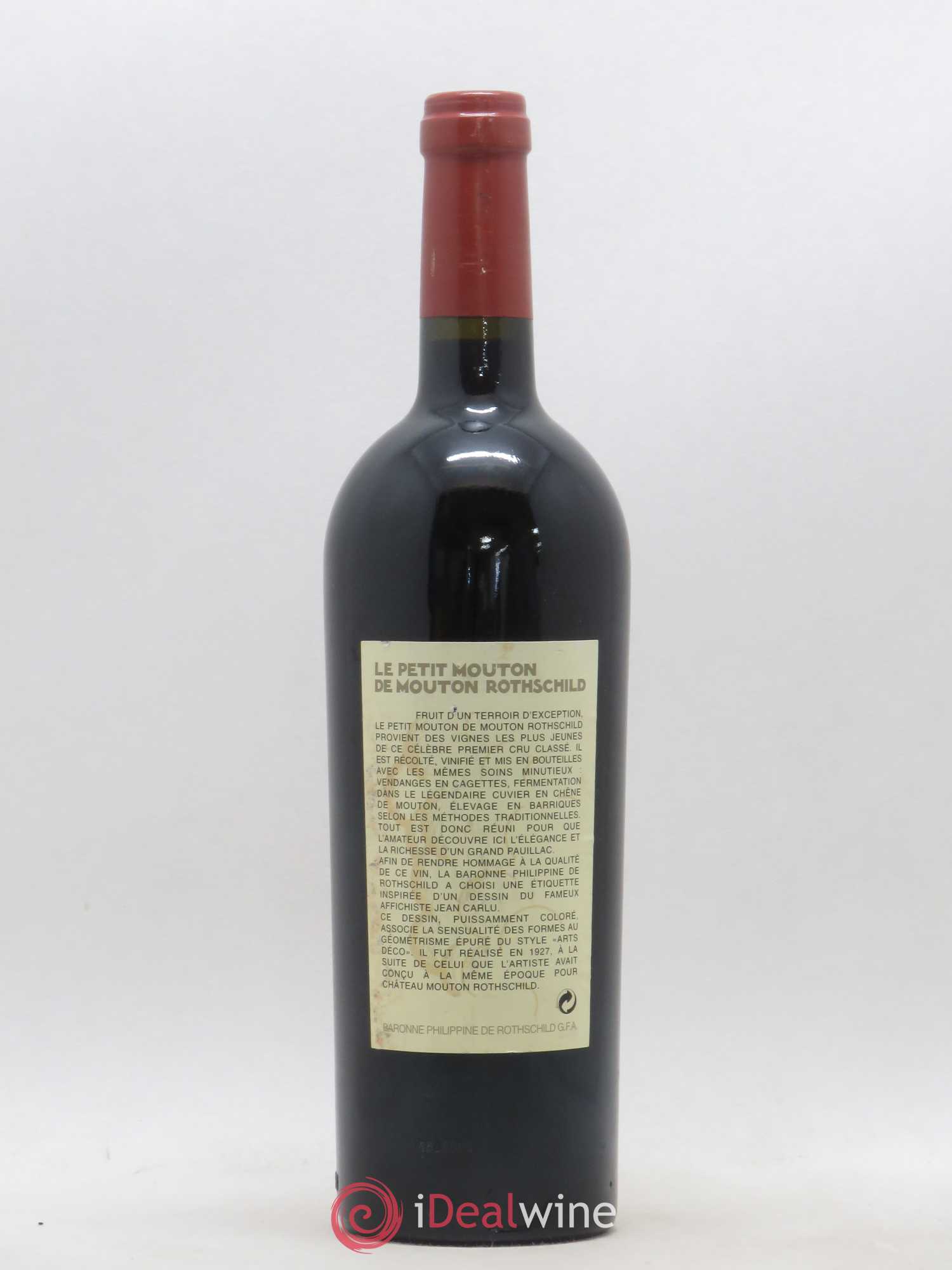 Petit Mouton Second Vin 2000 - Lot de 1 bouteille - 1