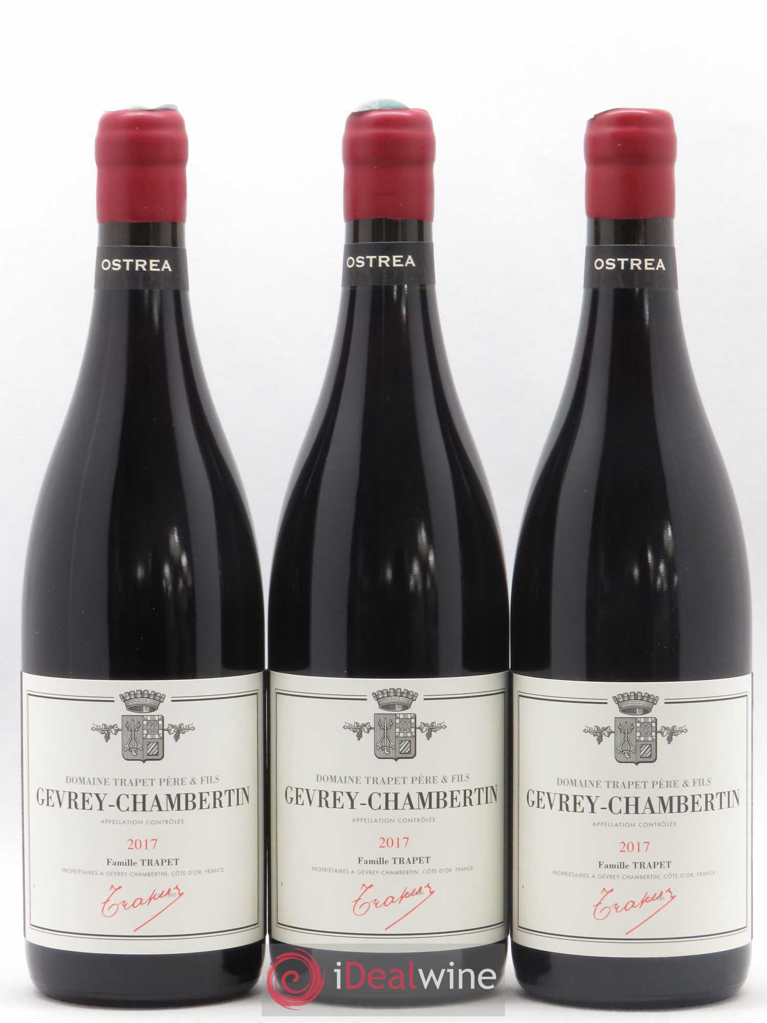 Gevrey-Chambertin Ostrea Domaine Trapet 2017 - Lot de 3 bouteilles - 0