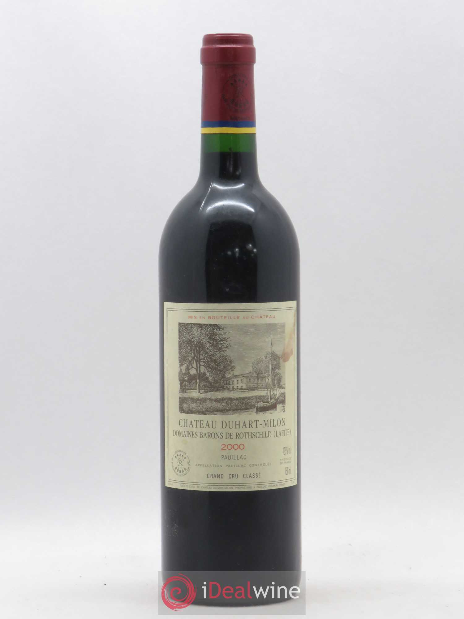 Château Duhart-Milon 4ème Grand Cru Classé 2000 - Lot de 1 bouteille - 0