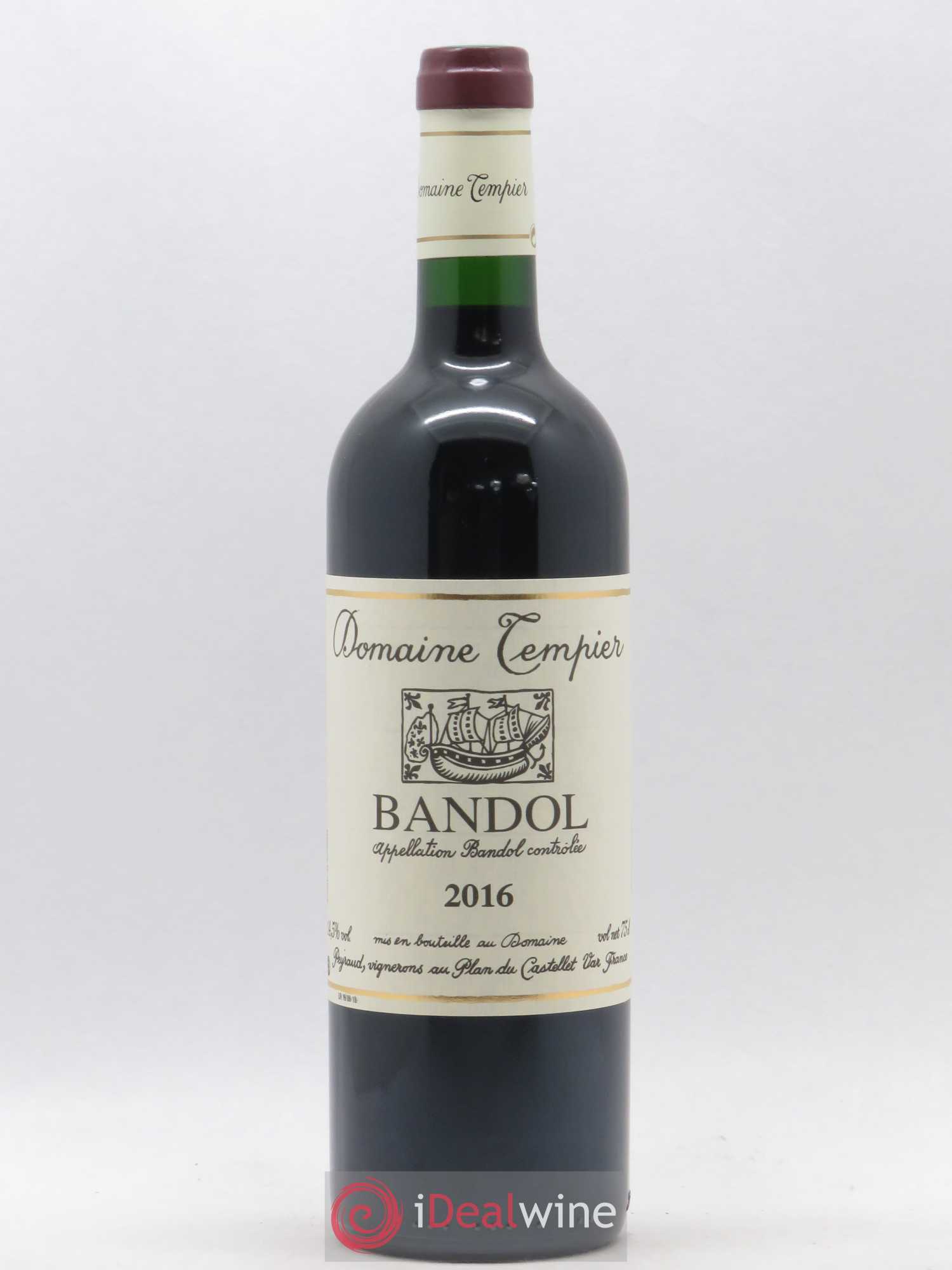 Bandol Domaine Tempier Famille Peyraud 2016 - Lot de 1 bouteille - 0