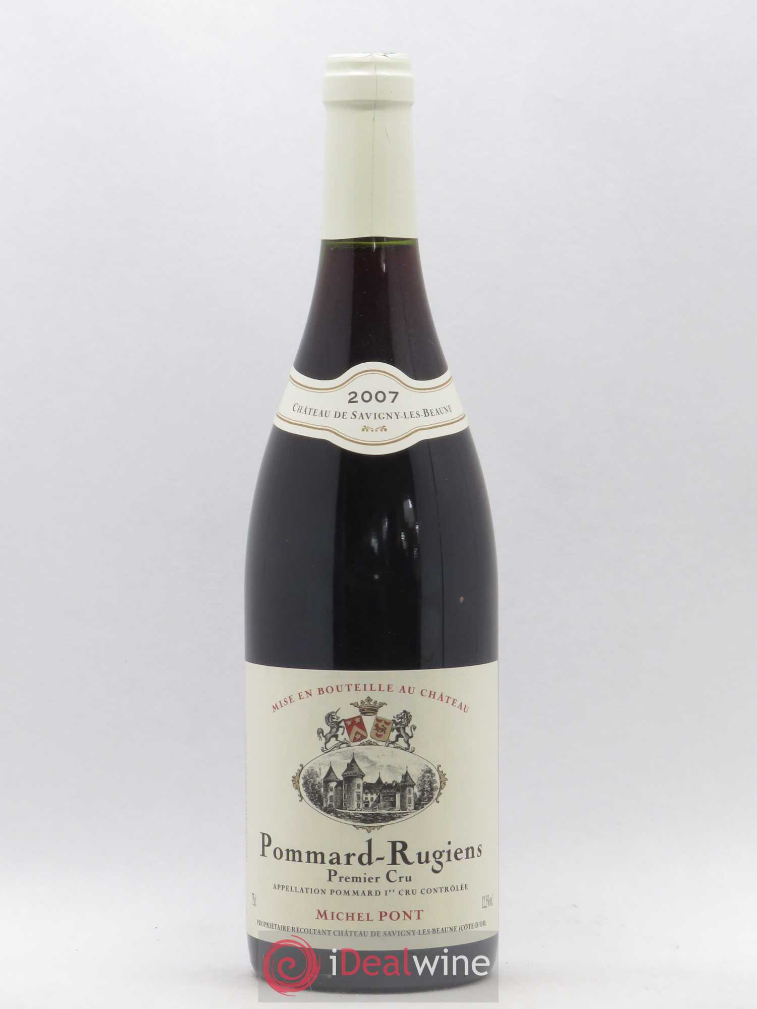 Pommard 1er Cru Rugiens Michel Pont 2007 - Lot de 1 bouteille - 0