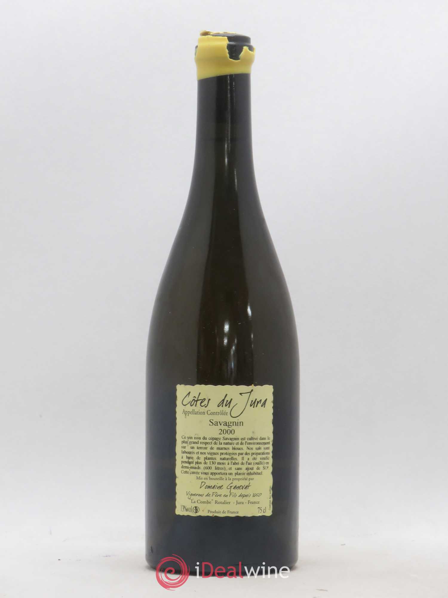 Côtes du Jura Les Vignes de mon Père Jean-François Ganevat (Domaine) 2000 - Lot de 1 bouteille - 1