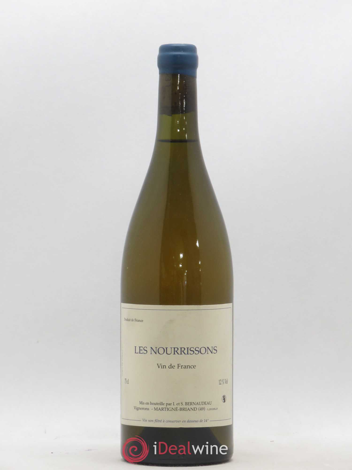 Vin de France Les Nourrissons Stéphane Bernaudeau 2012 - Lot de 1 bouteille - 0