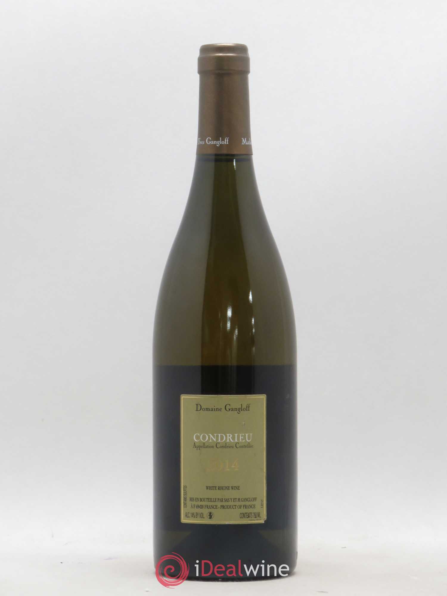 Condrieu Domaine Gangloff (Domaine) 2014 - Lot de 1 bouteille - 1
