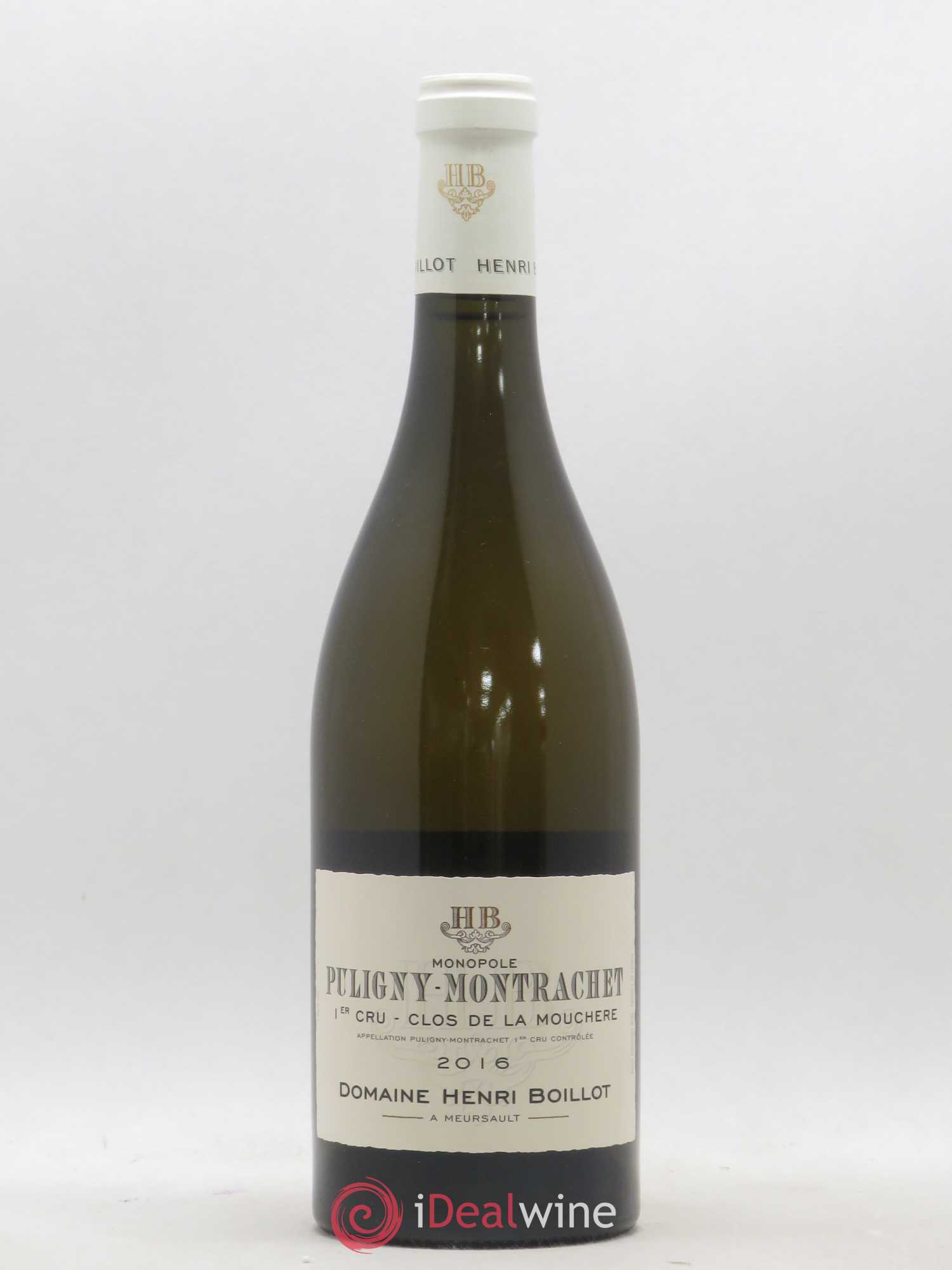 Puligny-Montrachet 1er Cru Clos de la Mouchère Henri Boillot (Domaine) 2016 - Lot de 1 bouteille - 0