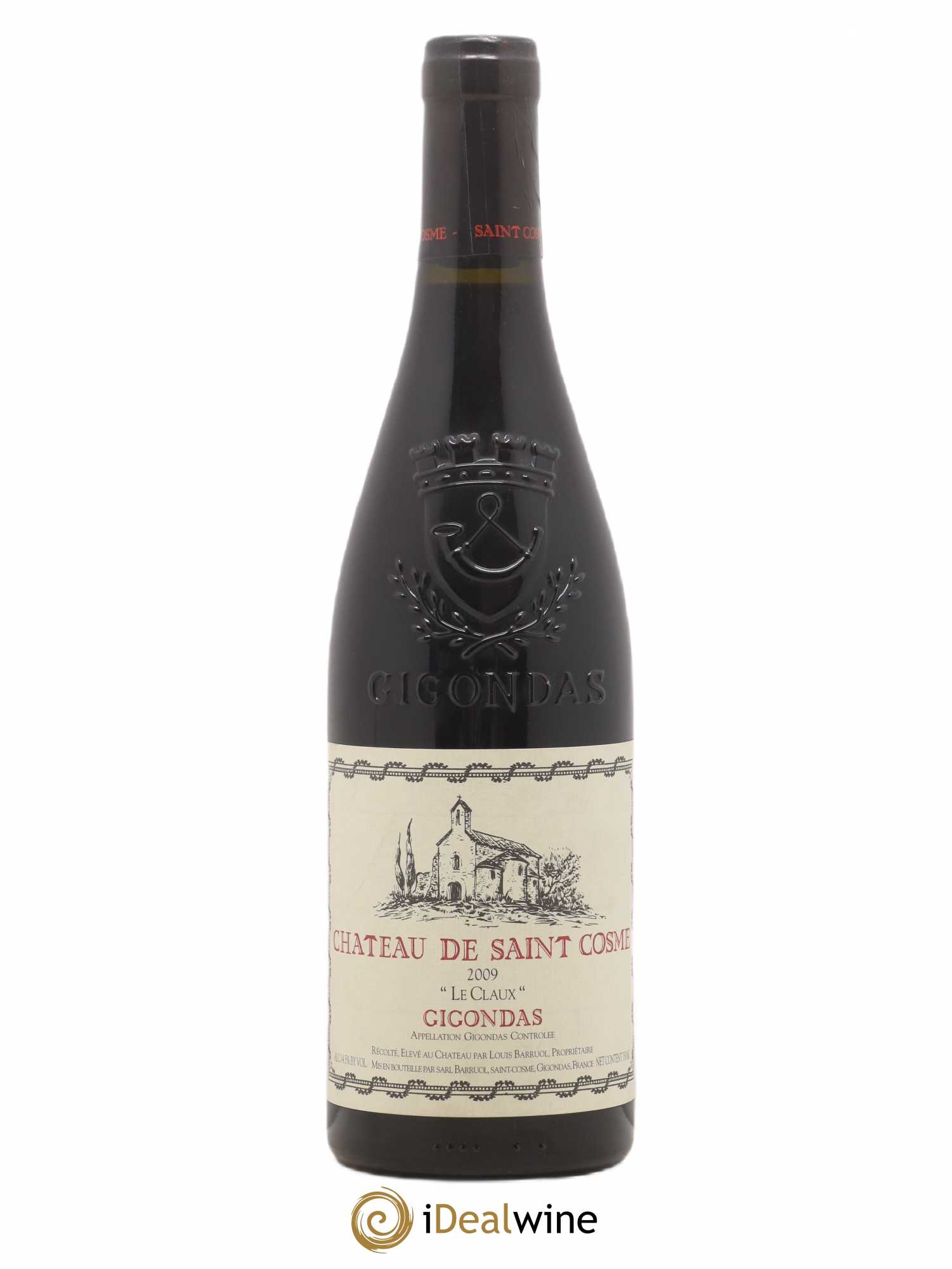 Gigondas Le Claux Saint Cosme 2009 - Lot de 1 bouteille - 0