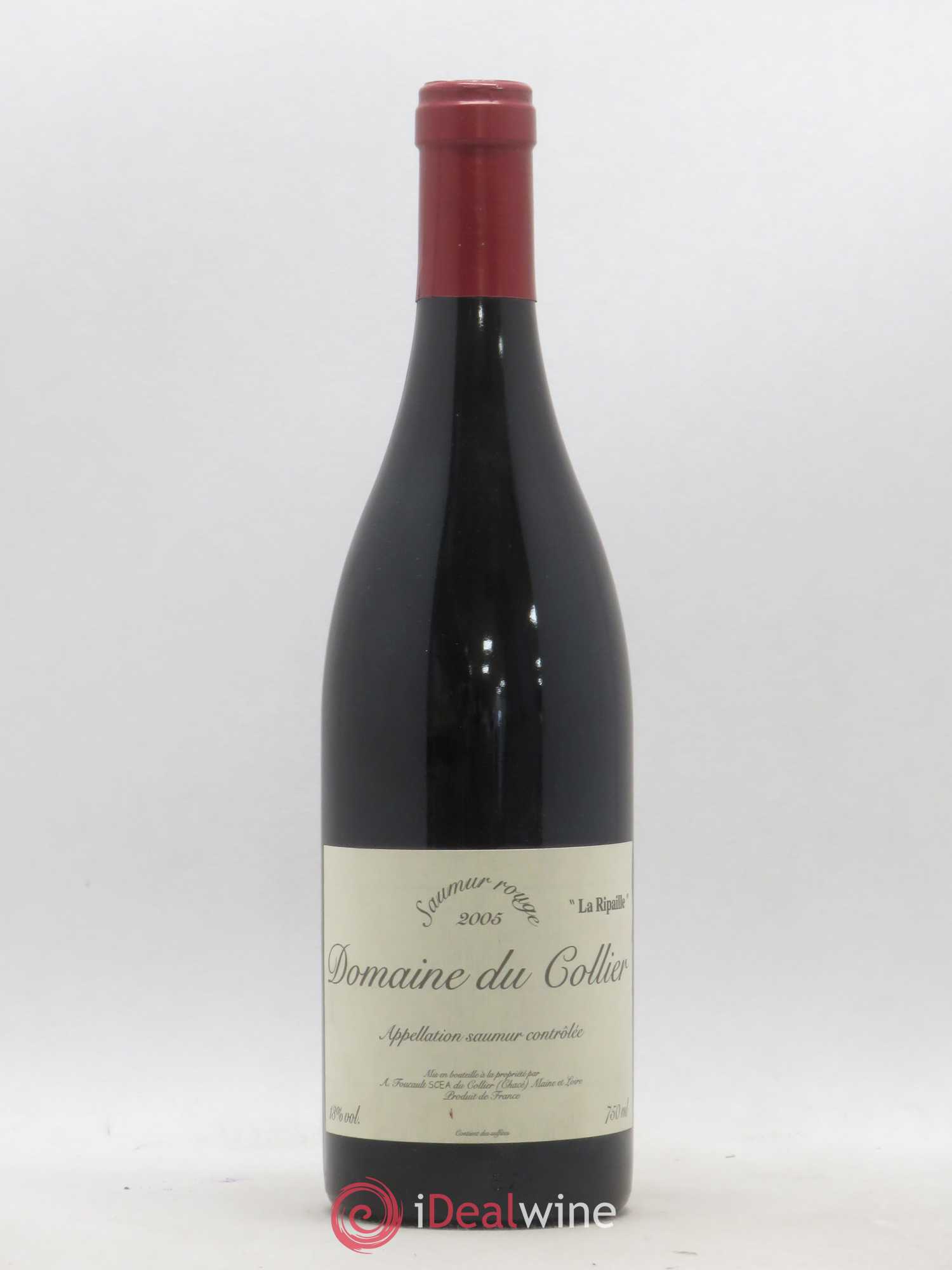 Saumur La Ripaille Domaine du Collier 2005 - Lot de 1 bouteille - 0