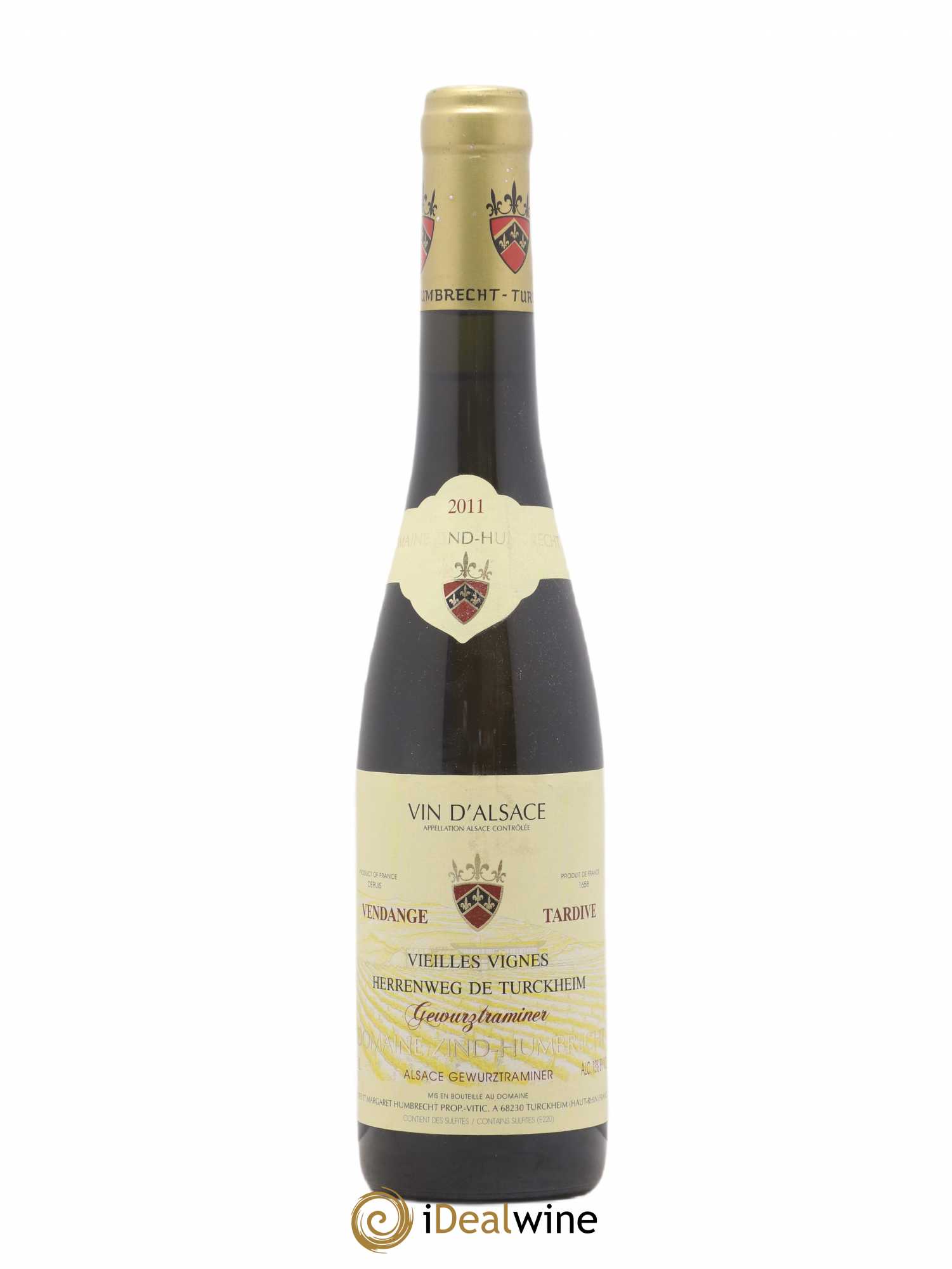 Alsace Gewurztraminer Vendanges Tardives Herrenweg de Turckheim Vieilles vignes Zind-Humbrecht (Domaine) 2011 - Posten von 1 Demi-Flasche - 0