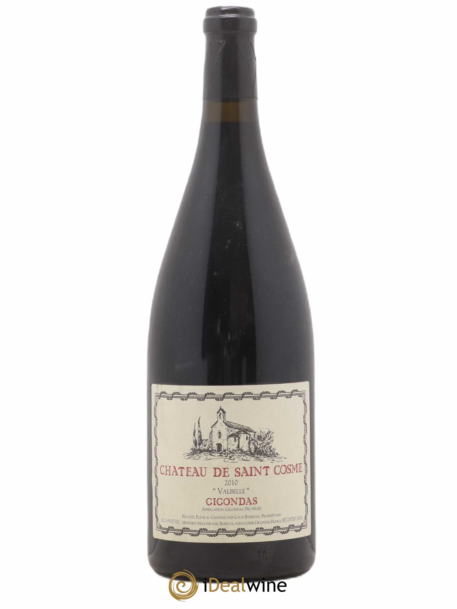 Gigondas Valbelle Saint Cosme 2010 - Lot de 1 magnum - 0