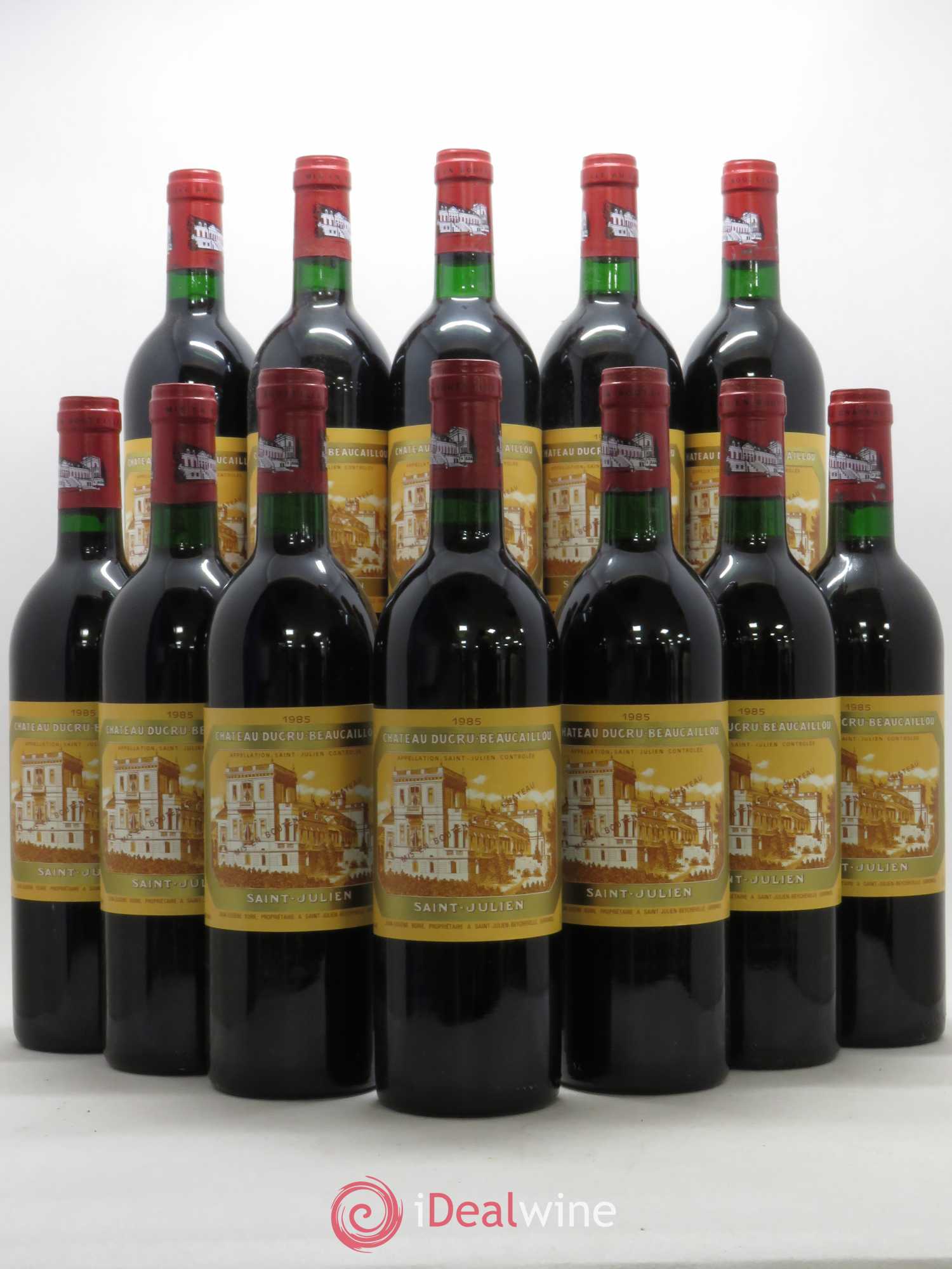 Château Ducru Beaucaillou 2ème Grand Cru Classé 1985 - Lot de 12 bouteilles - 0