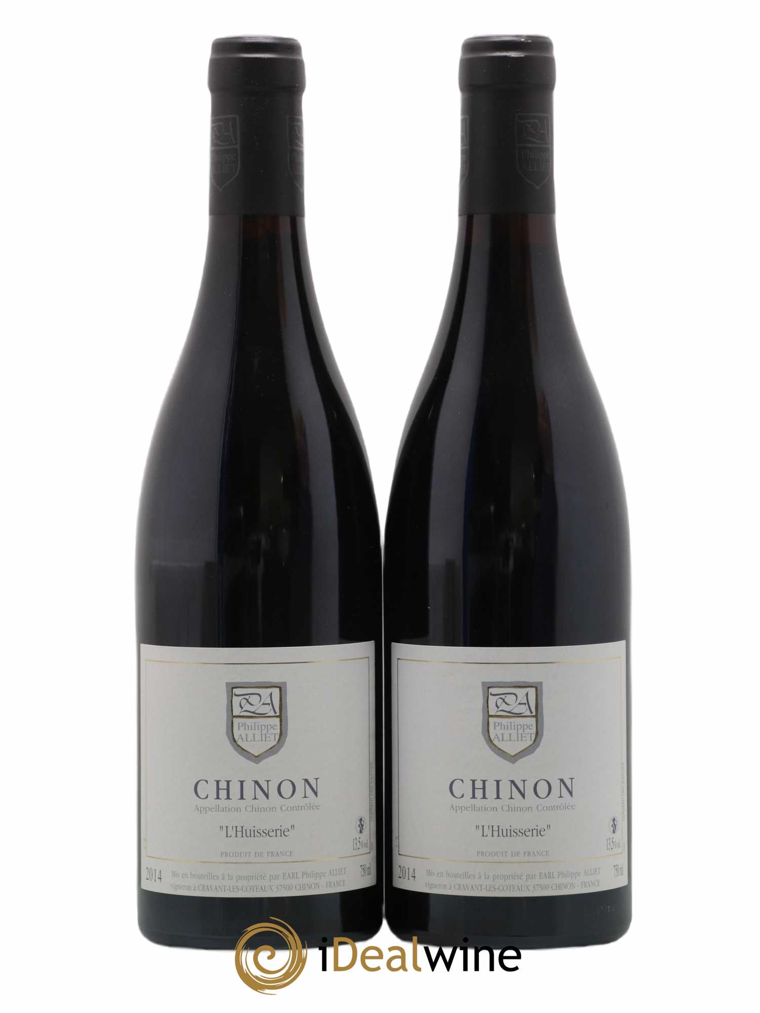 Chinon L'Huisserie Philippe Alliet 2014 - Lot de 2 bouteilles - 0