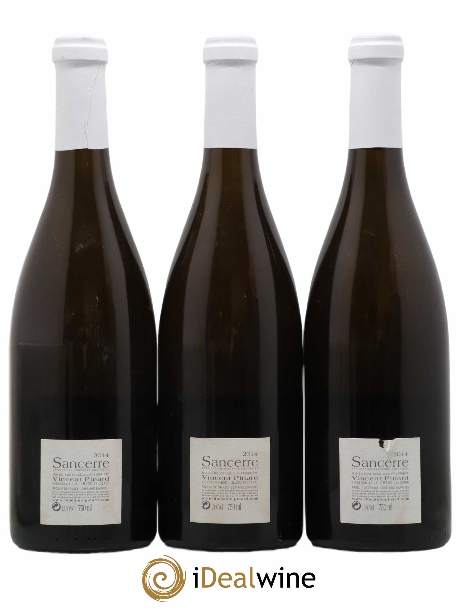 Sancerre Le Château Vincent Pinard 2014 - Lot de 3 bouteilles - 1