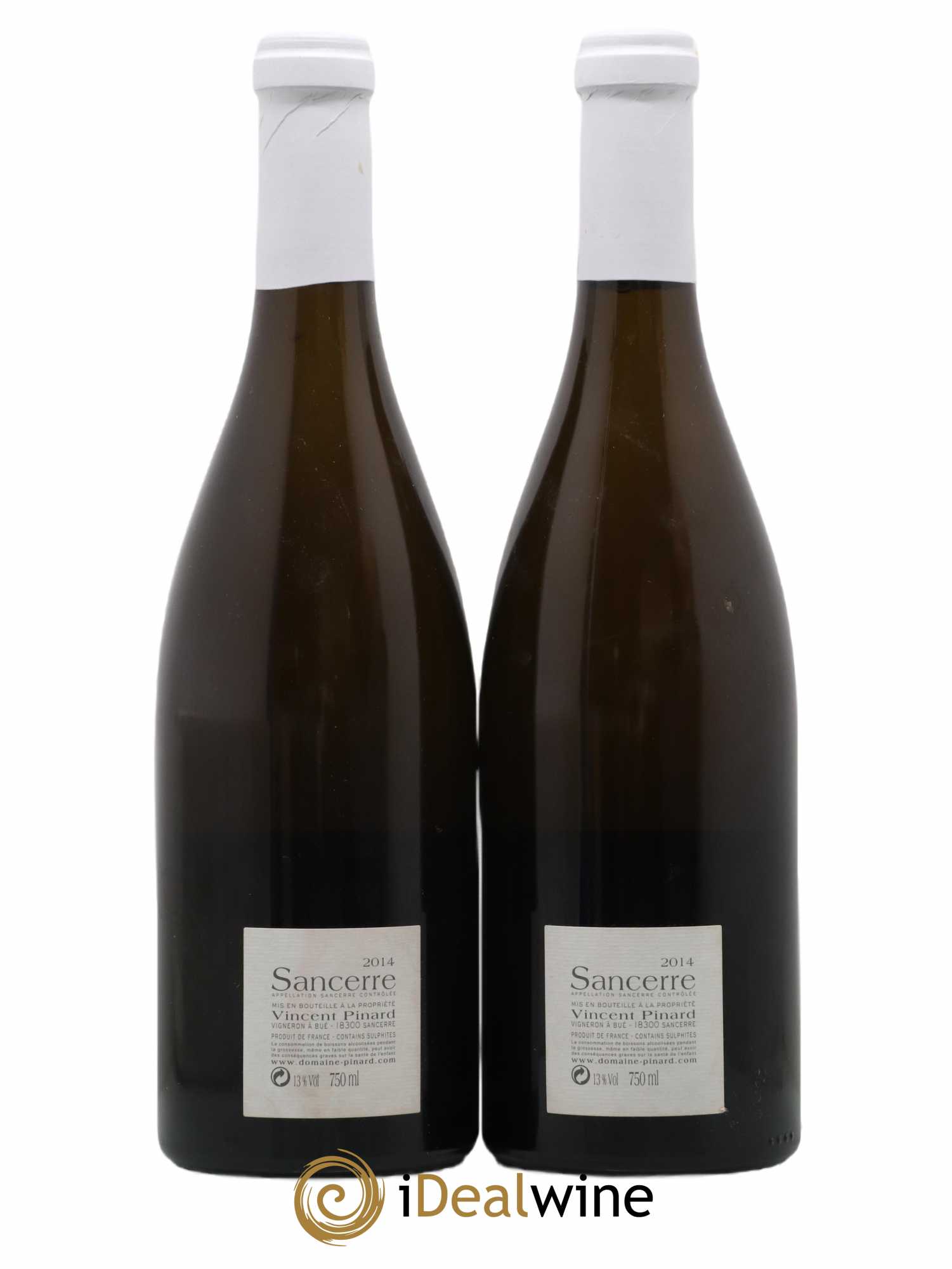 Sancerre Le Château Vincent Pinard 2014 - Lot de 2 bouteilles - 1