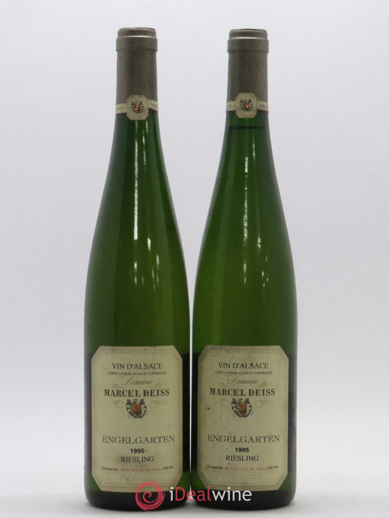 Alsace Riesling Marcel Deiss (Domaine) Engelgarten 1995 - Posten von 2 Flaschen - 0