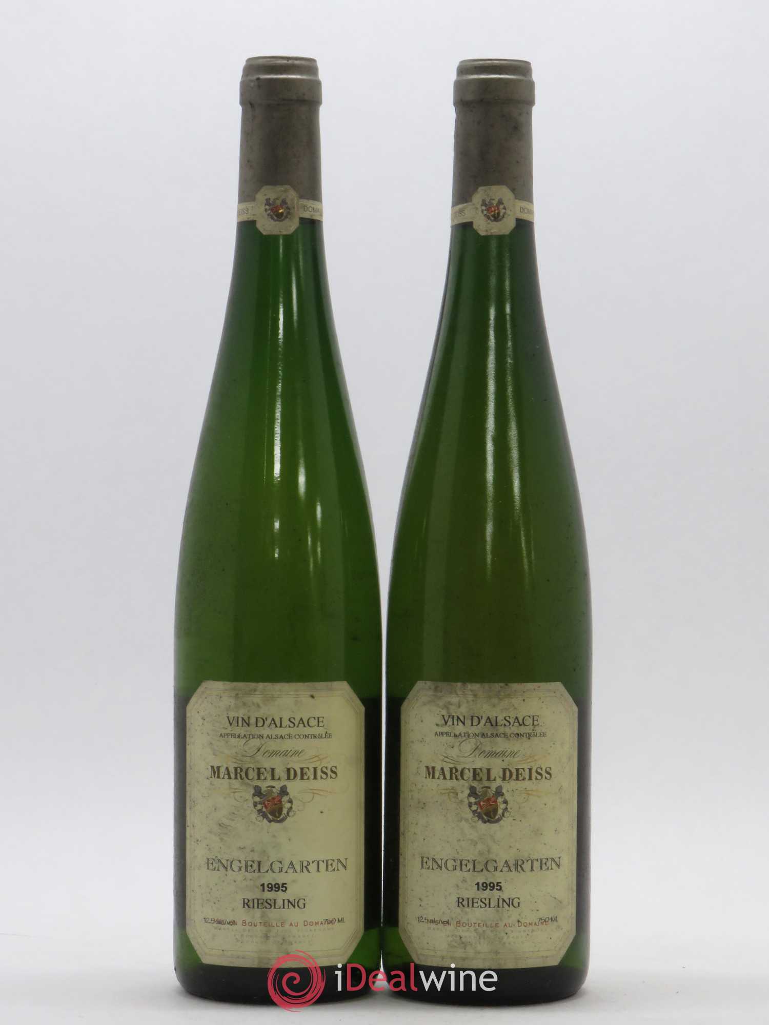 Alsace Riesling Marcel Deiss (Domaine) Engelgarten 1995 - Posten von 2 Flaschen - 0