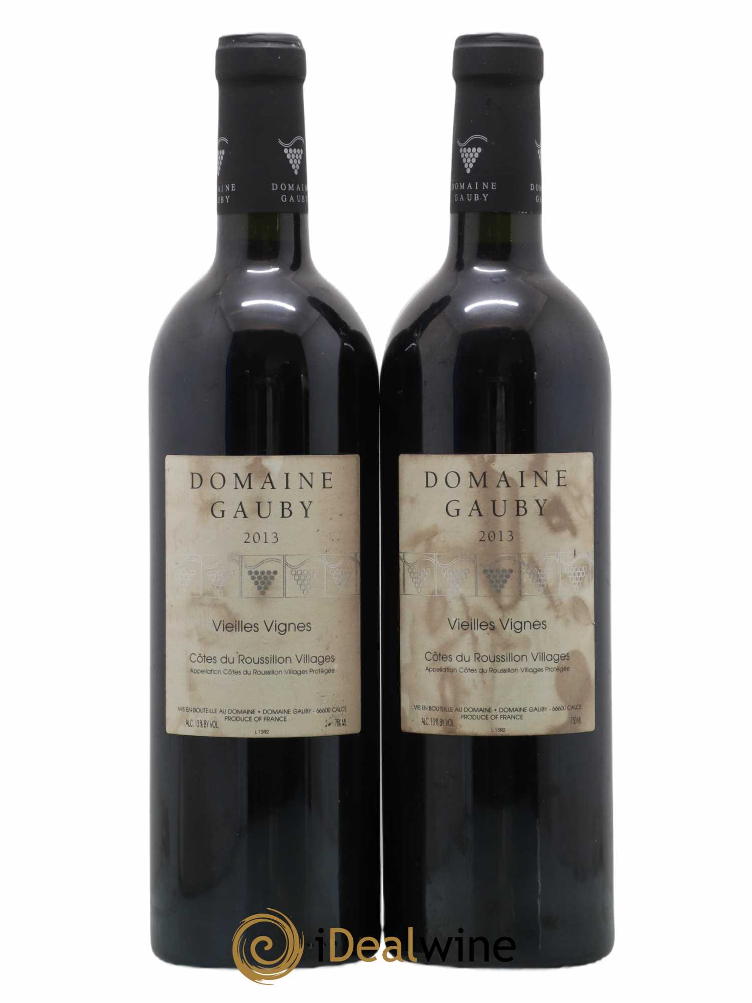 Côtes du Roussillon Villages Vieilles vignes Gauby (Domaine) 2013 - Lot de 2 bouteilles - 0